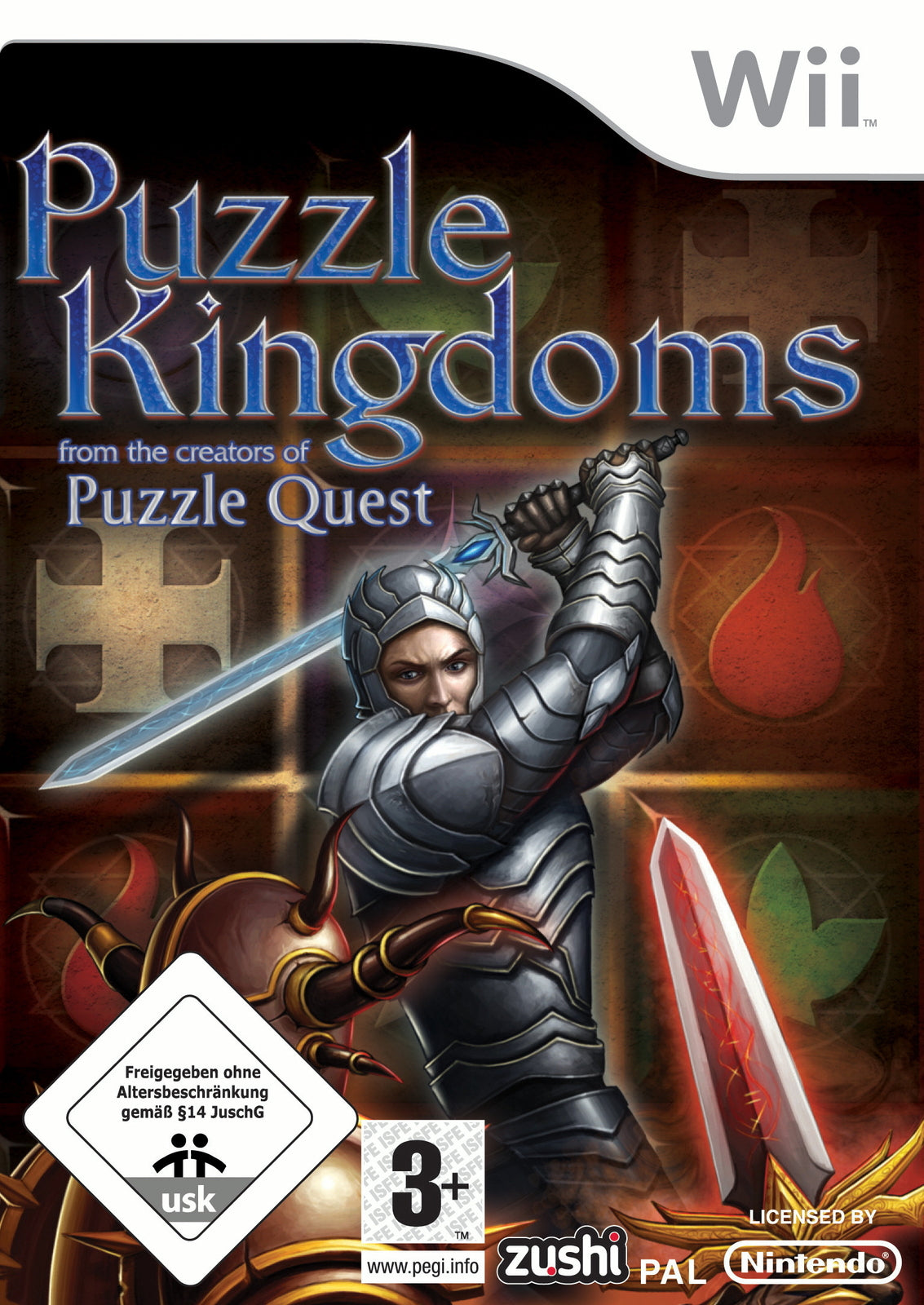 Puzzle Kingdoms - Nintendo Wii - OVP + Anleitung
