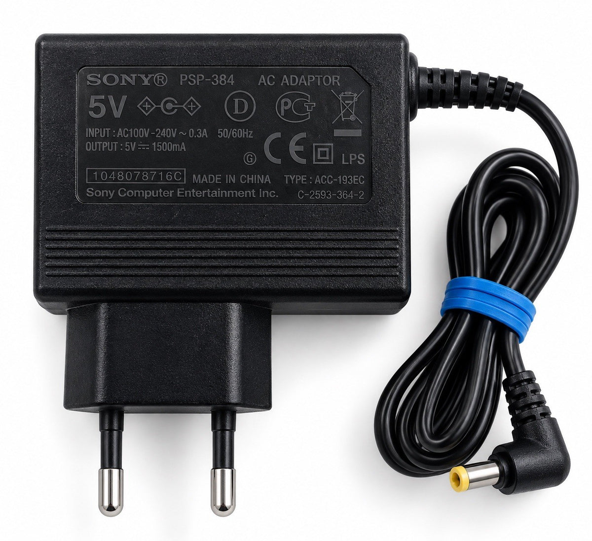 ORIGINAL SONY PSP AC ADAPTER / NETZTEIL / LADEKABEL (PSP 3004) PSP-384