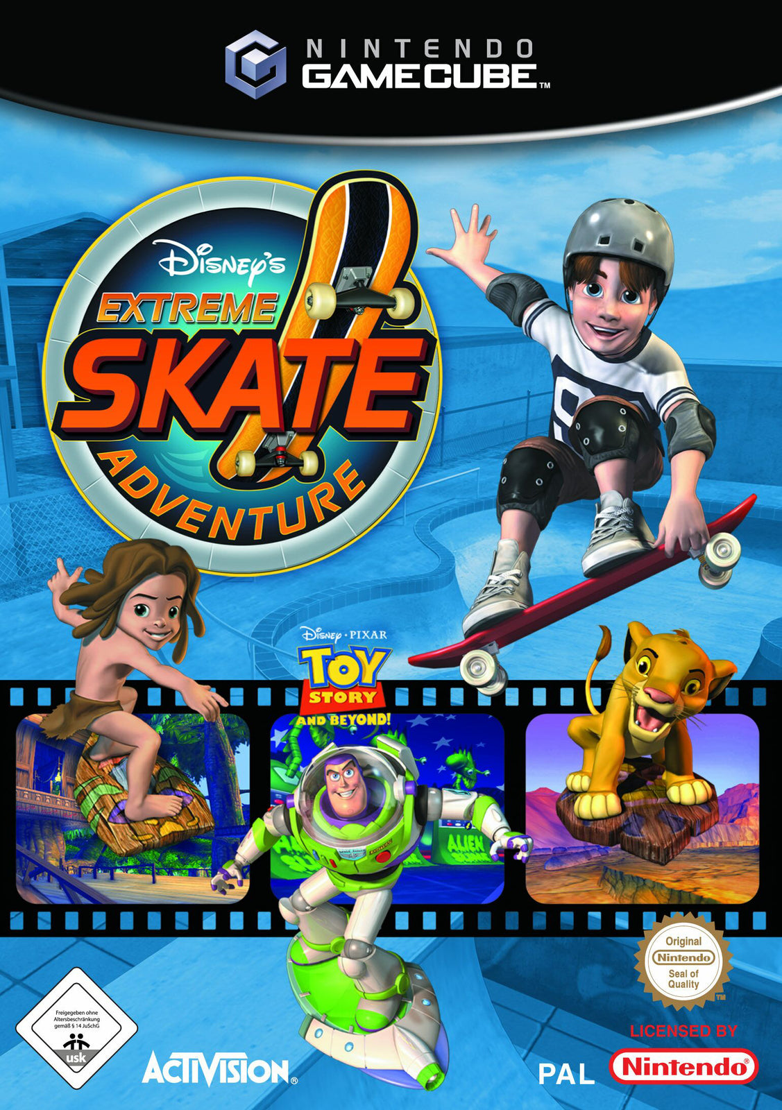 Disney's Extreme Skate Adventure (Nintendo GameCube) - OVP + Anleitung