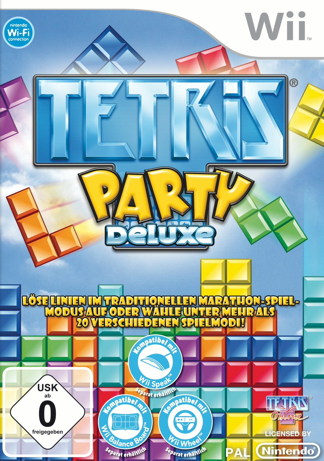 Tetris Party Deluxe - Nintendo Wii - OVP + Anleitung