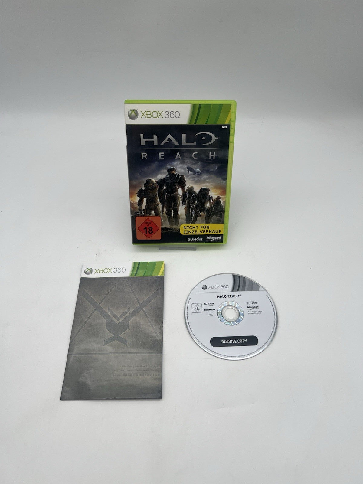 Microsoft Xbox 360 Slim Halo Reach Limited Edition Konsole OVP Grau