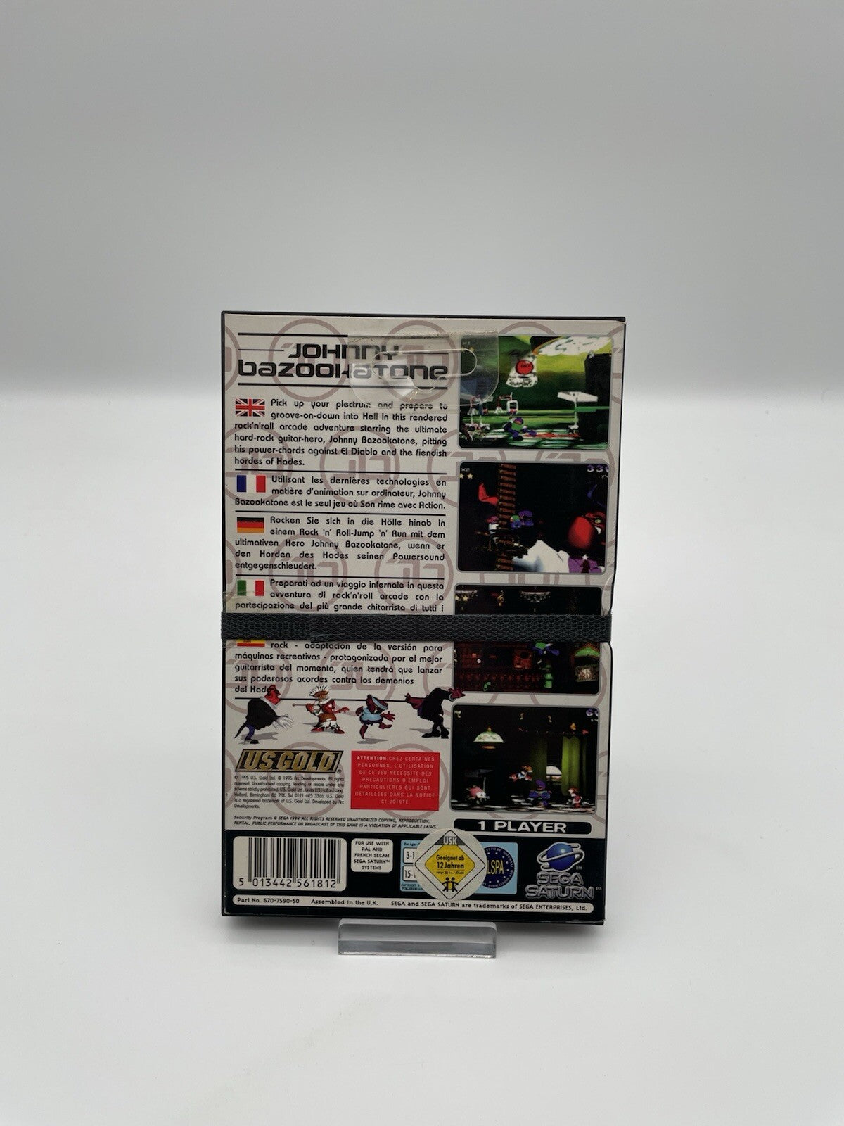 Johnny Bazookatone - SEGA Saturn - NEU
