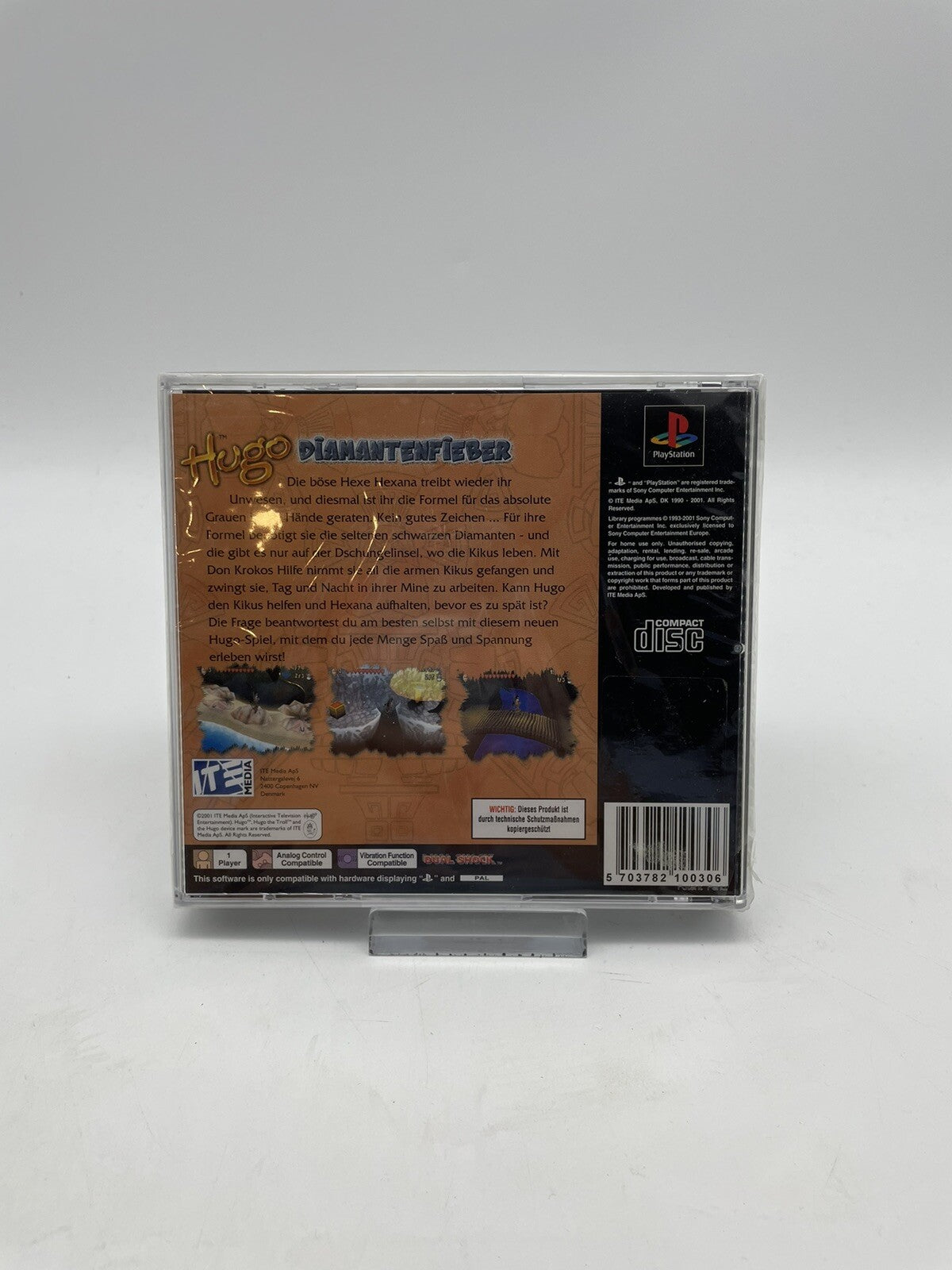 Hugo im Diamantenfieber - Sony PlayStation 1 - PS1 - NEU