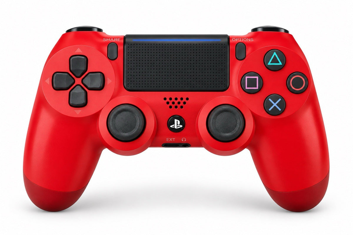 Sony PS4 DualShock 4 Wireless Controller - rot red - ZCT2E - Playstation 4 - V2