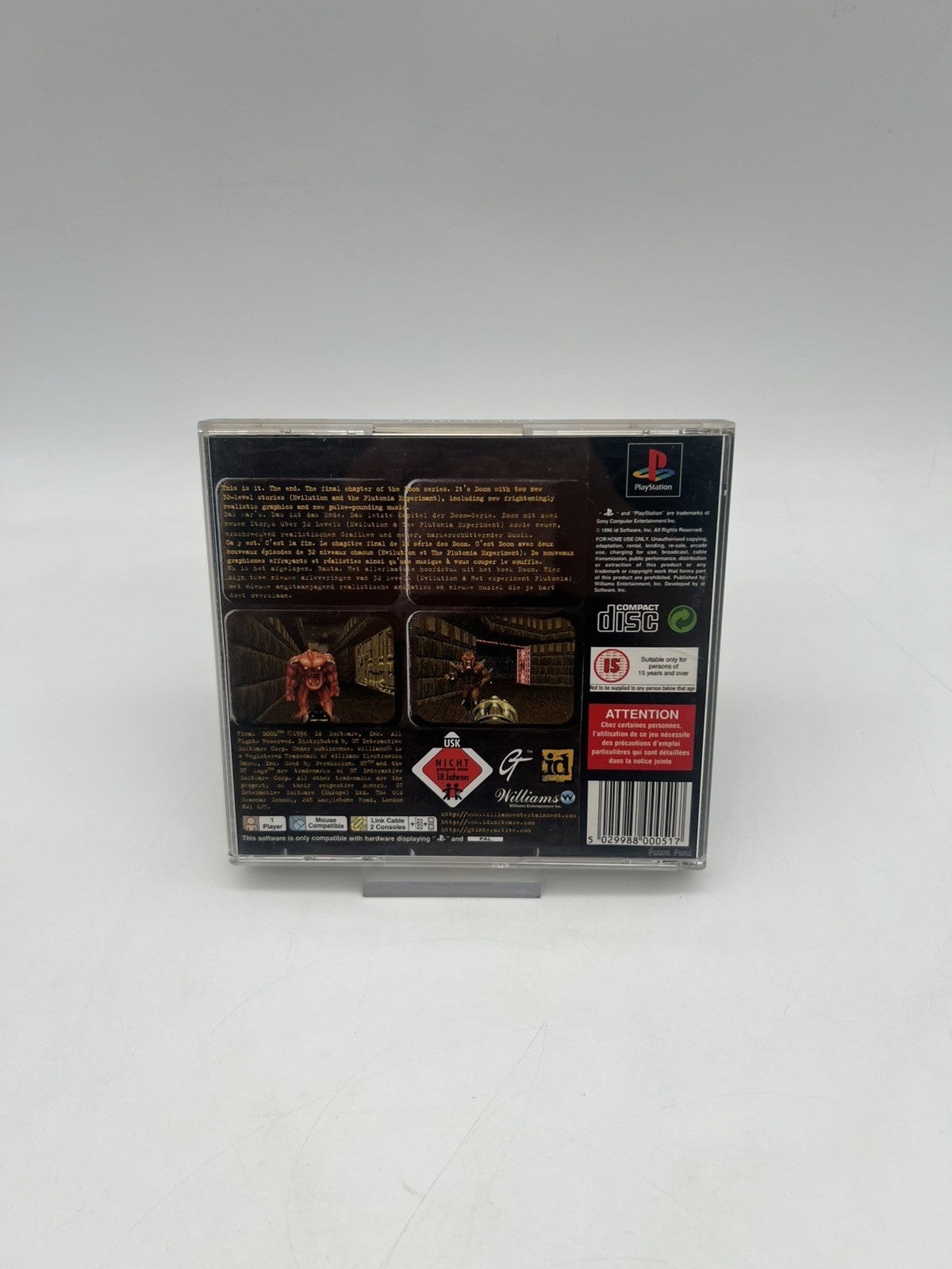 Final Doom - Sony PlayStation 1 - PS1 - OVP + Anleitung