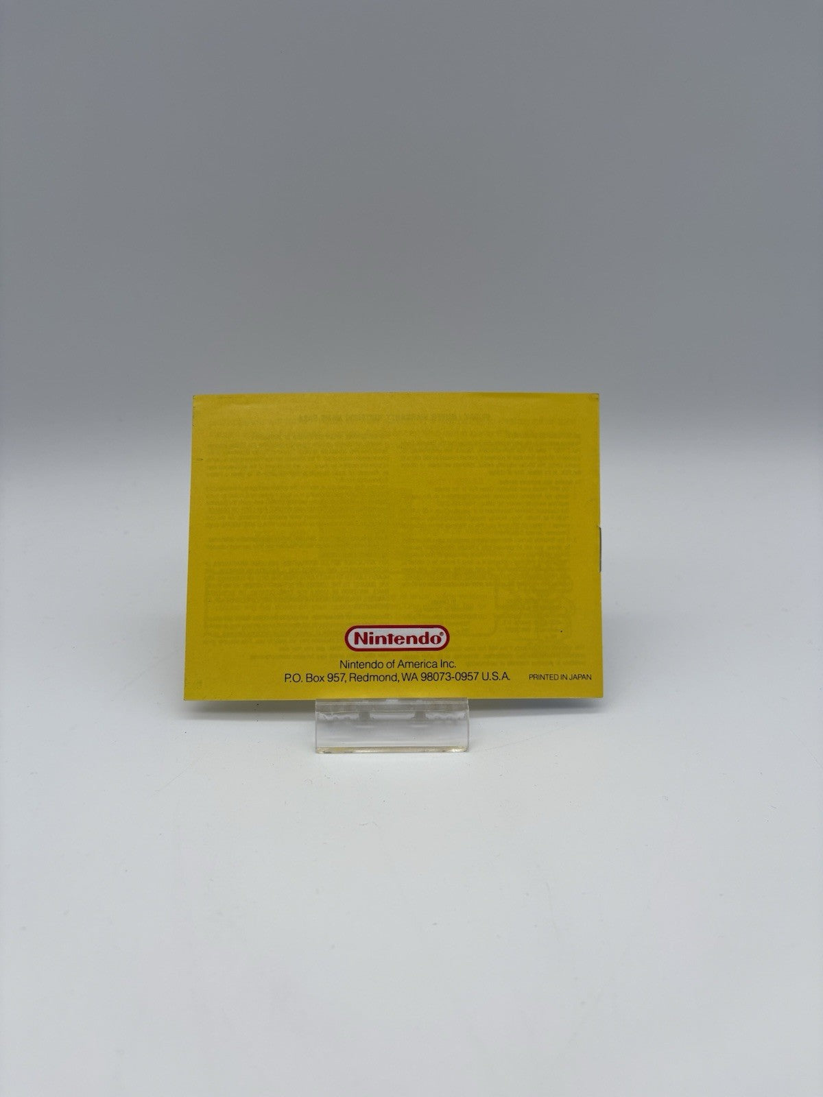Dr. Mario - Nintendo Gameboy Classic - USA - Nur Anleitung