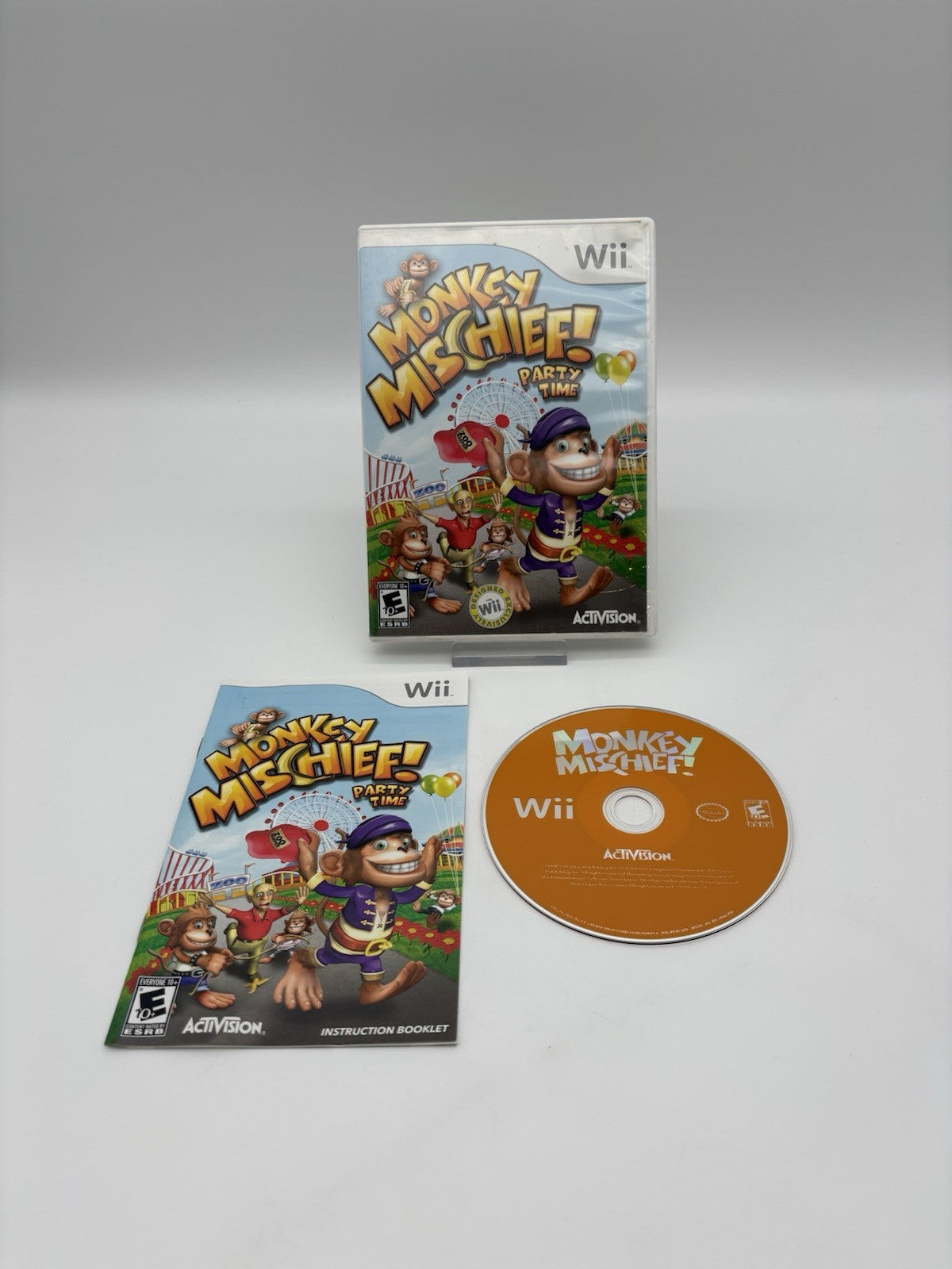 Monkey Mischief Party Time - Nintendo Wii - NTSC-U/C - USA - OVP + Anleitung
