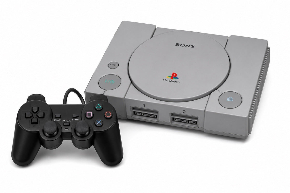 Sony PlayStation 1 Konsole - PS1 - Alle Kabeln + Controller - Getestet