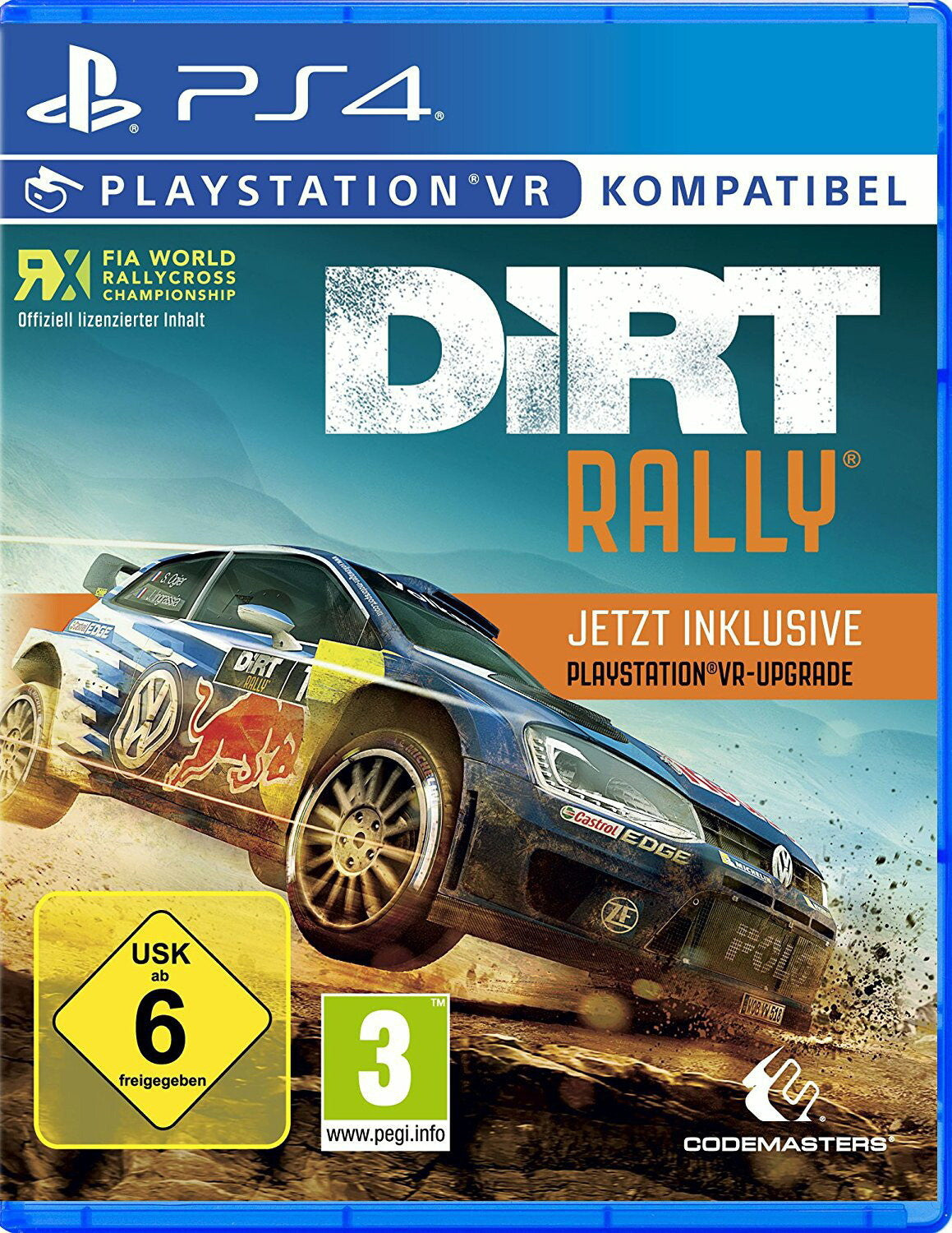 Dirt Rally-Vr Edition - Sony PlayStation 4 - PS4 - OVP + Anleitung
