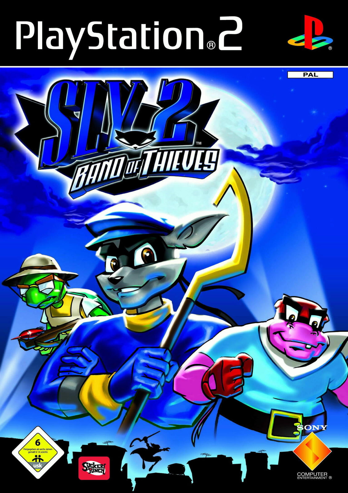 Sly 2-Band of Thieves - Sony PlayStation 2 - PS2 - OVP + Anleitung