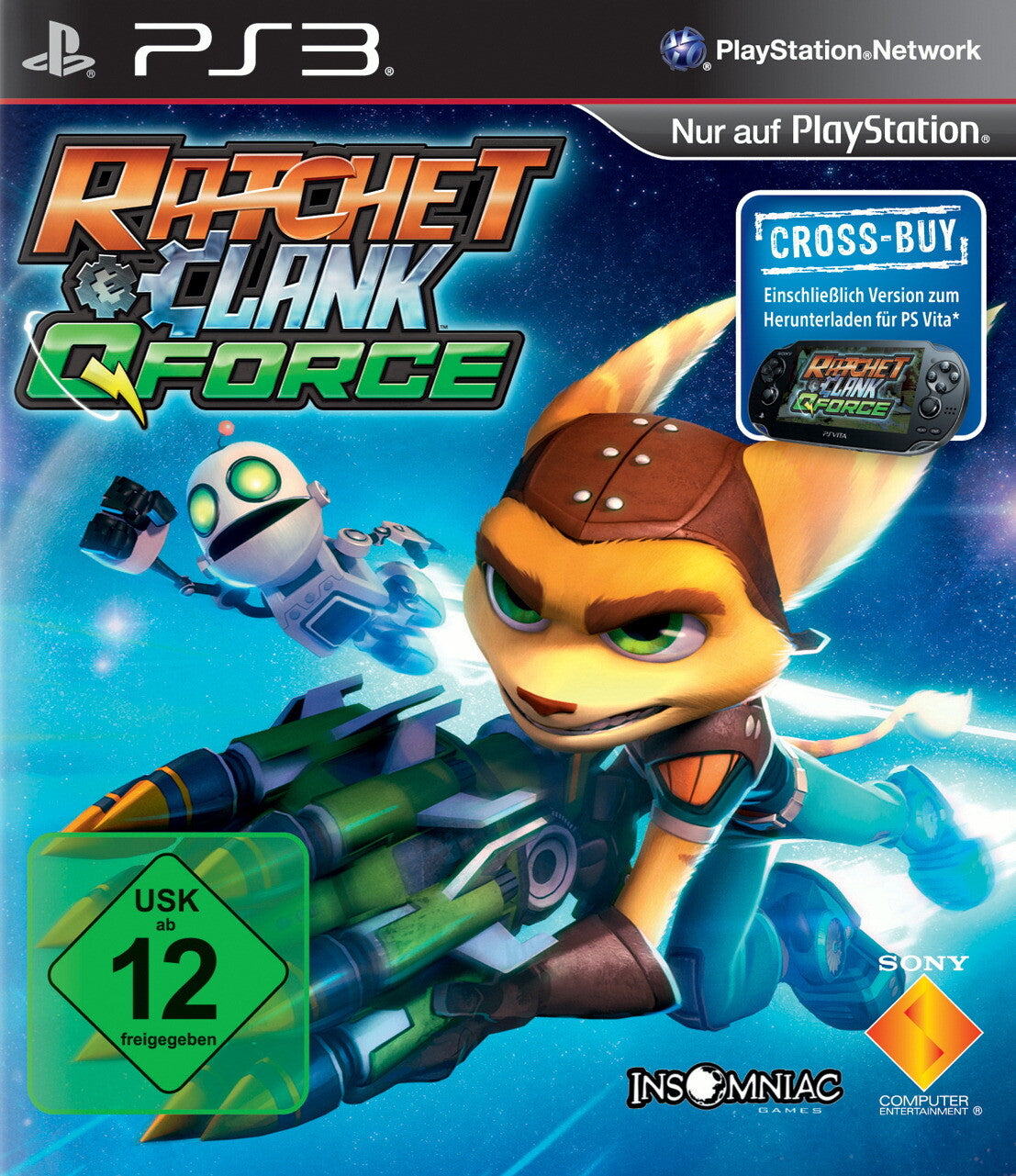 Ratchet & Clank: Qforce - Sony PlayStation 3 - PS3 - OVP + Anleitung
