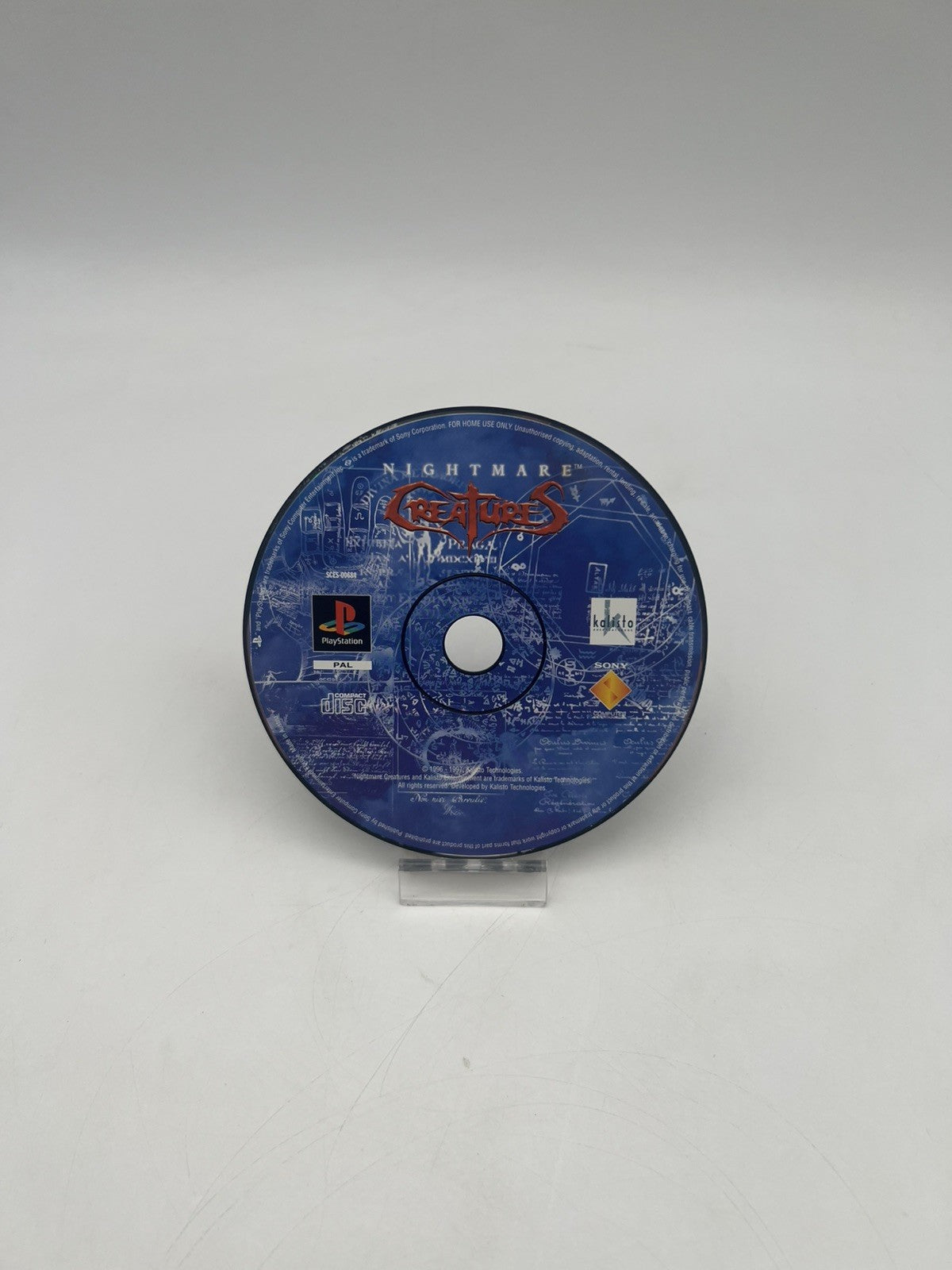 Nightmare Creatures - Sony PlayStation 1 - PS1 - Nur CD