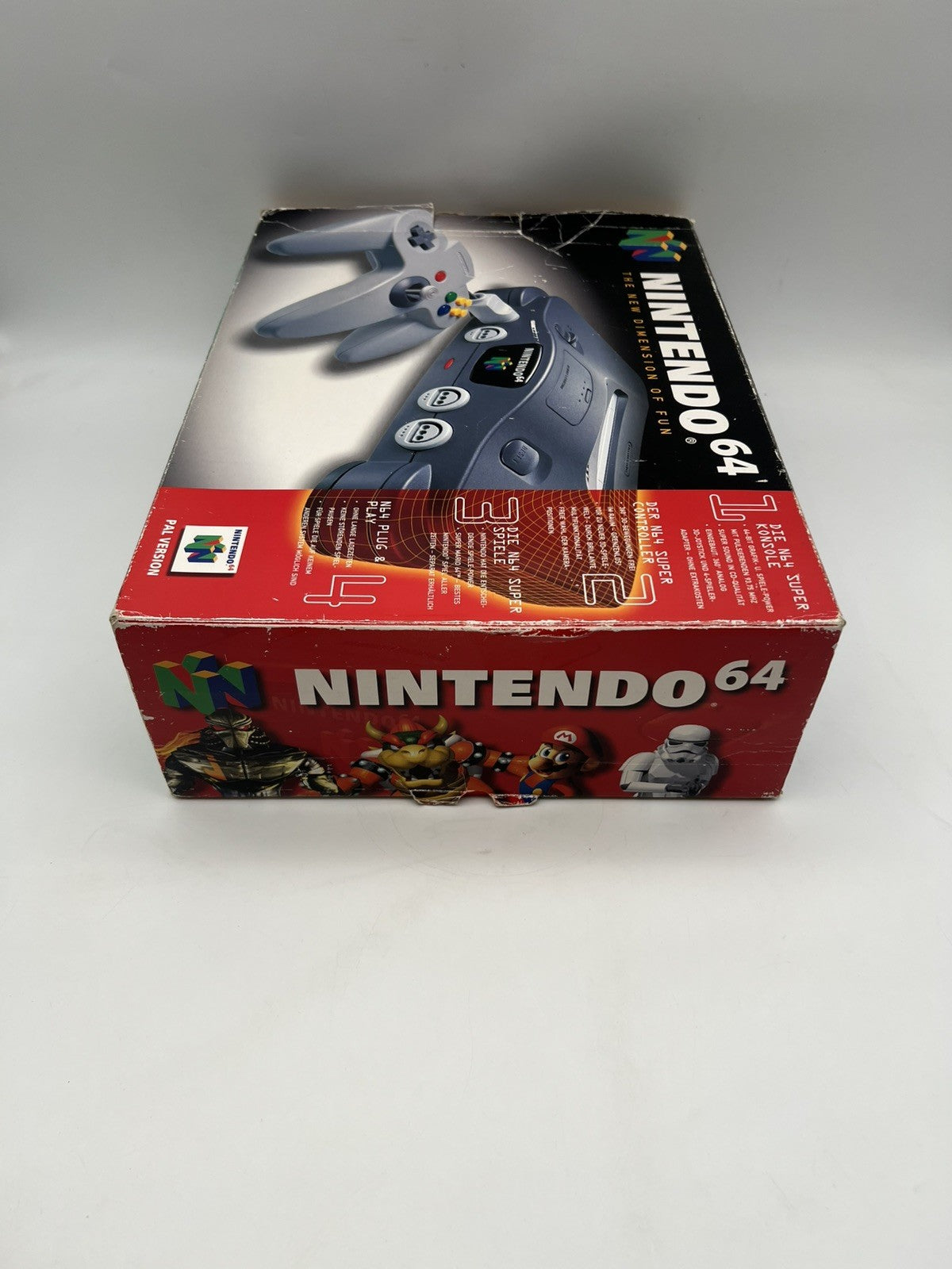 Nintendo 64 Konsole - N64 Schwarz - inkl. Kabel, Controller & OVP
