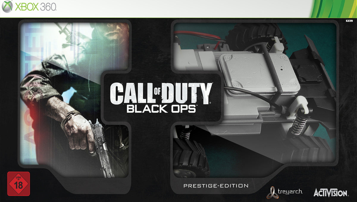 Call of Duty: Black Ops - Prestige Edition - R/C Car - Microsoft Xbox 360 - OVP