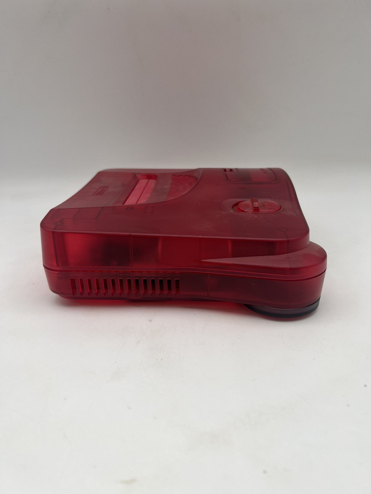 Nintendo 64 N64 Konsole + Alle Kabel - Watermelon Wassermelone rot Transparent