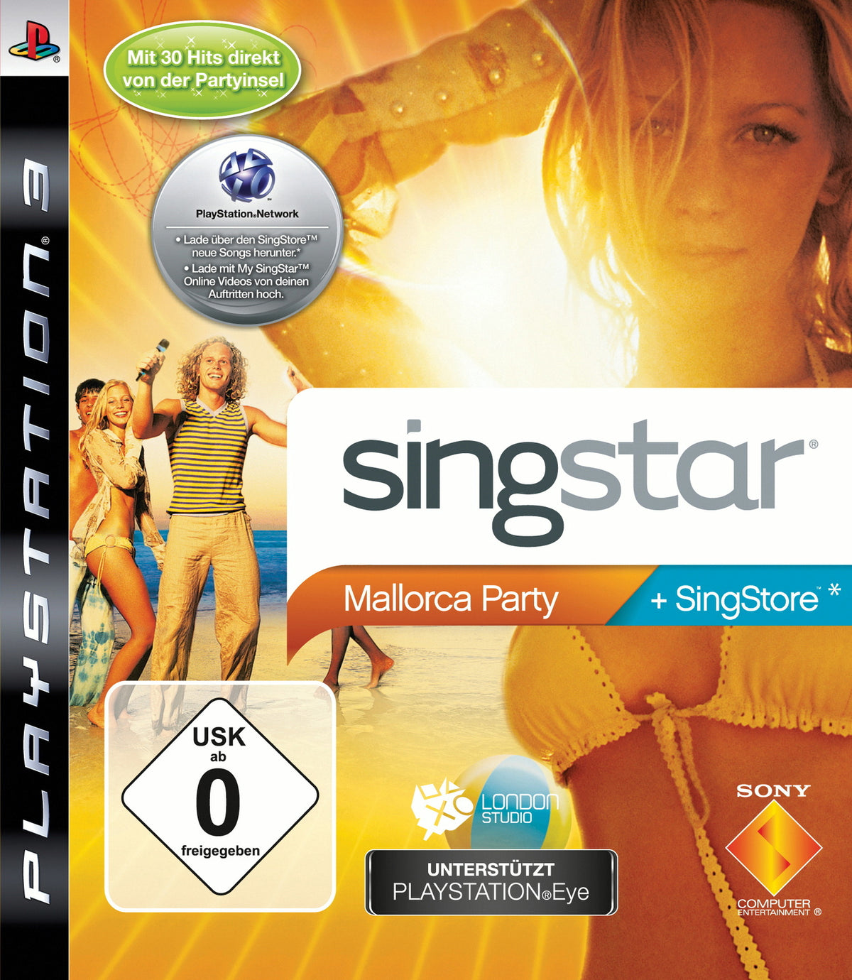 Singstar: Mallorca Party - Sony PlayStation 3 - PS3 - OVP + Anleitung