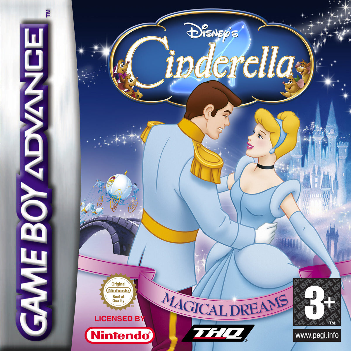Cinderella Zauberhafte Träume - Nintendo GameBoy Advance - GBA - OVP + Anleitung