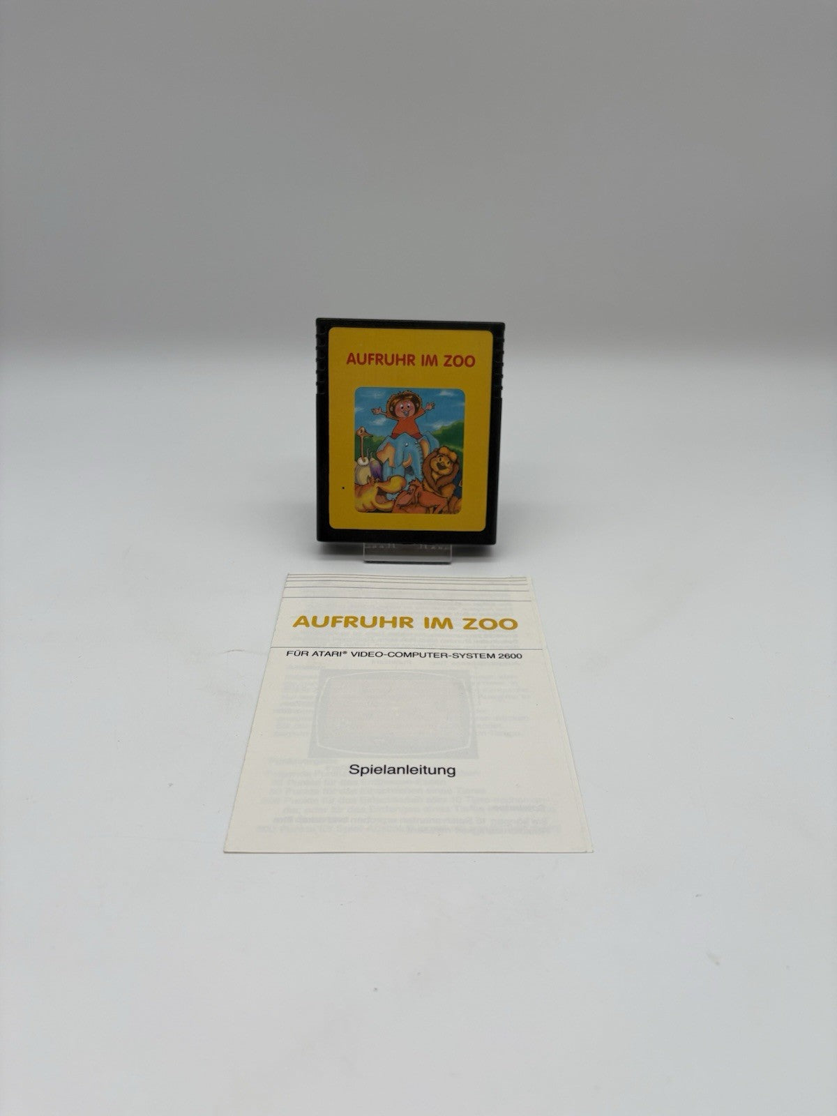 Aufruhr im Zoo - Atari 2600 - Modul + Anleitung