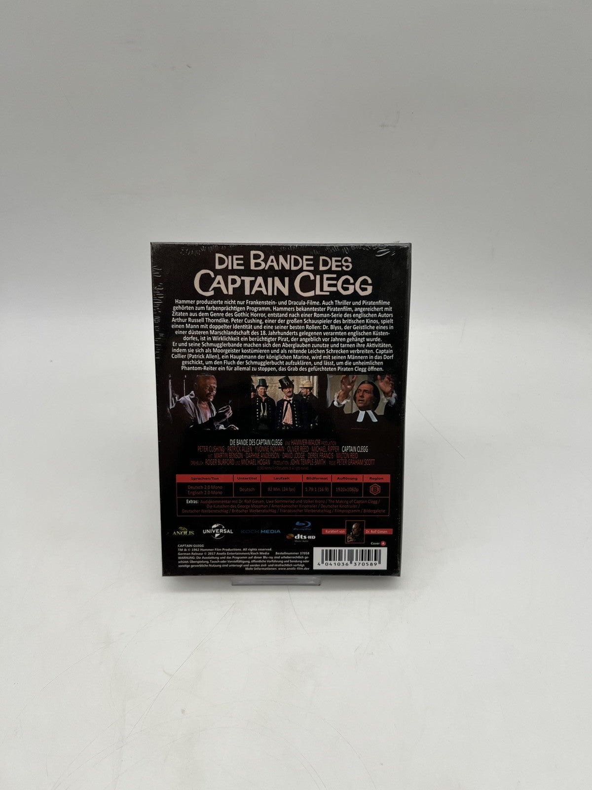 Die Bande des Captain Clegg - Mediabook - Blu-ray - Neu & Sealed