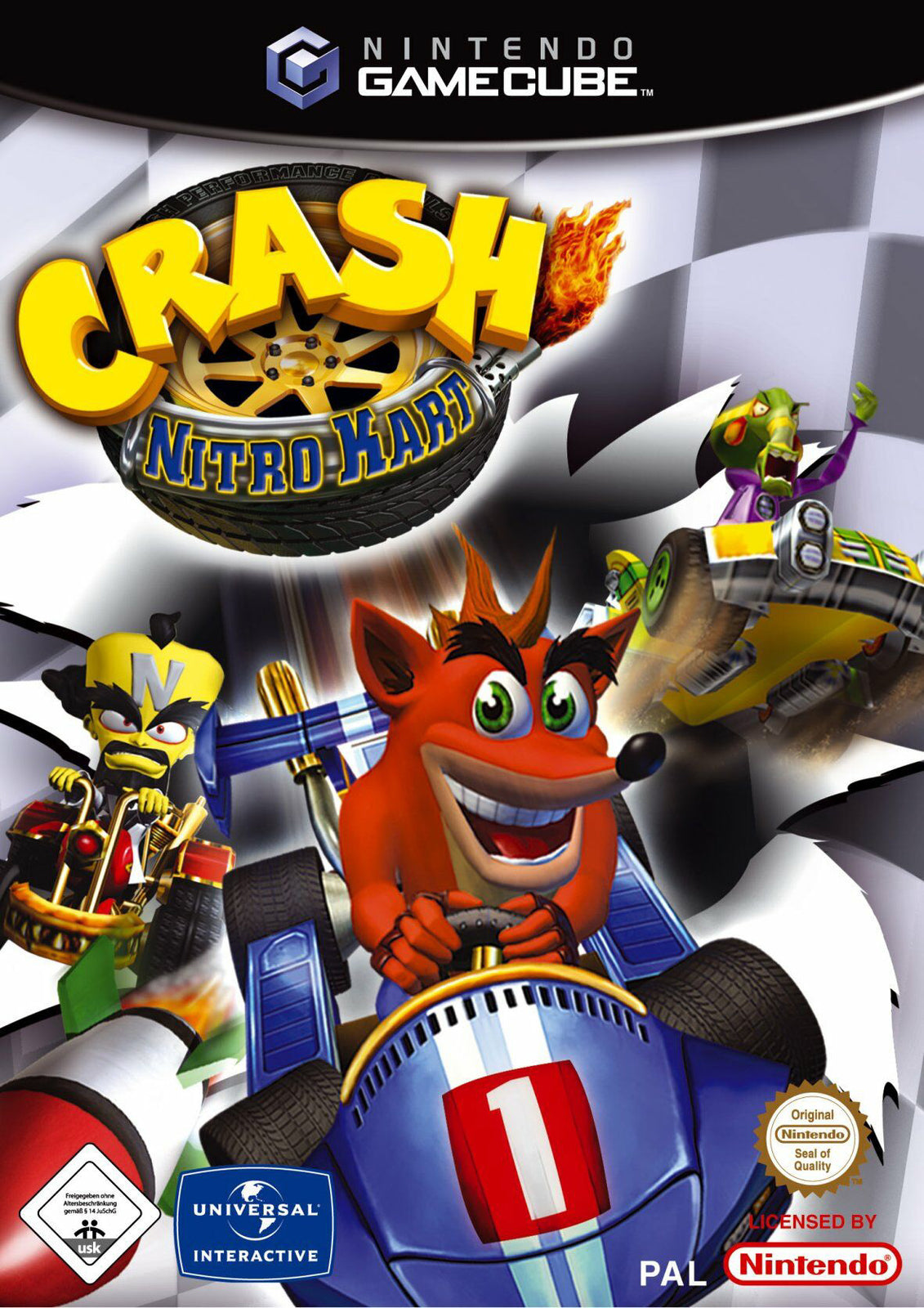 Crash Nitro Kart - Nintendo GameCube - OVP + Anleitung