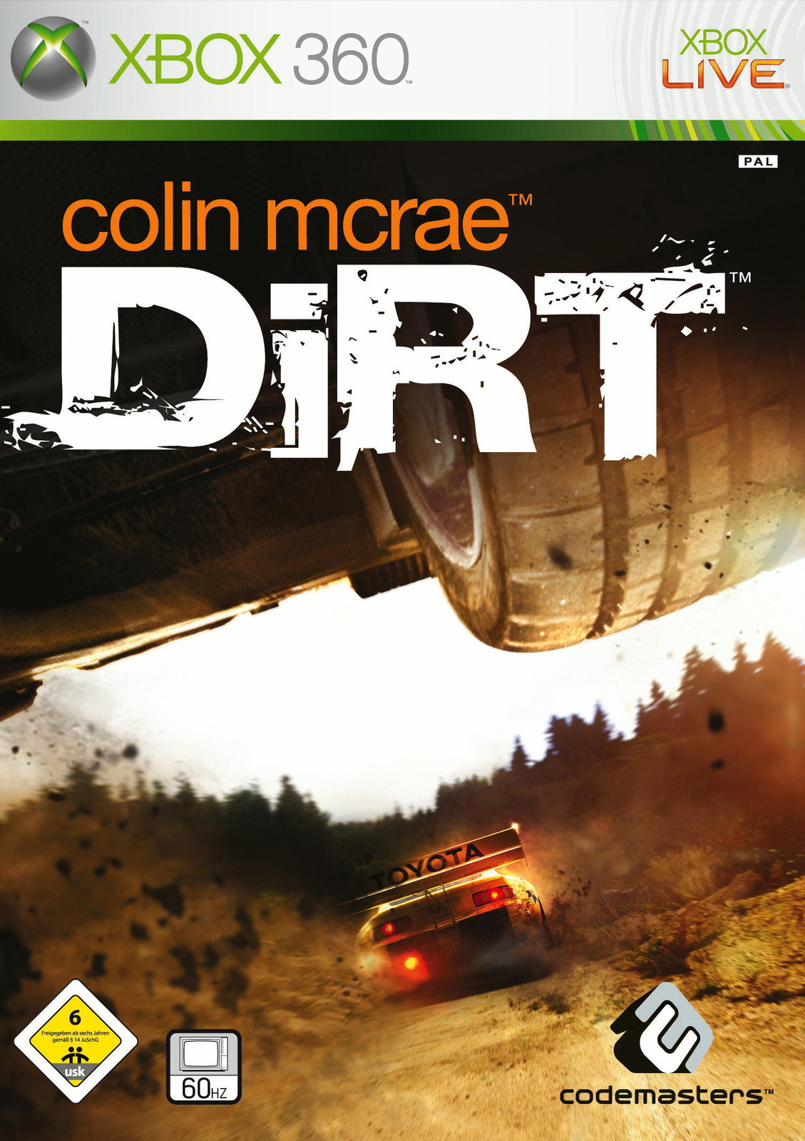 Colin Mcrae: Dirt - Microsoft Xbox 360 - OVP + Anleitung