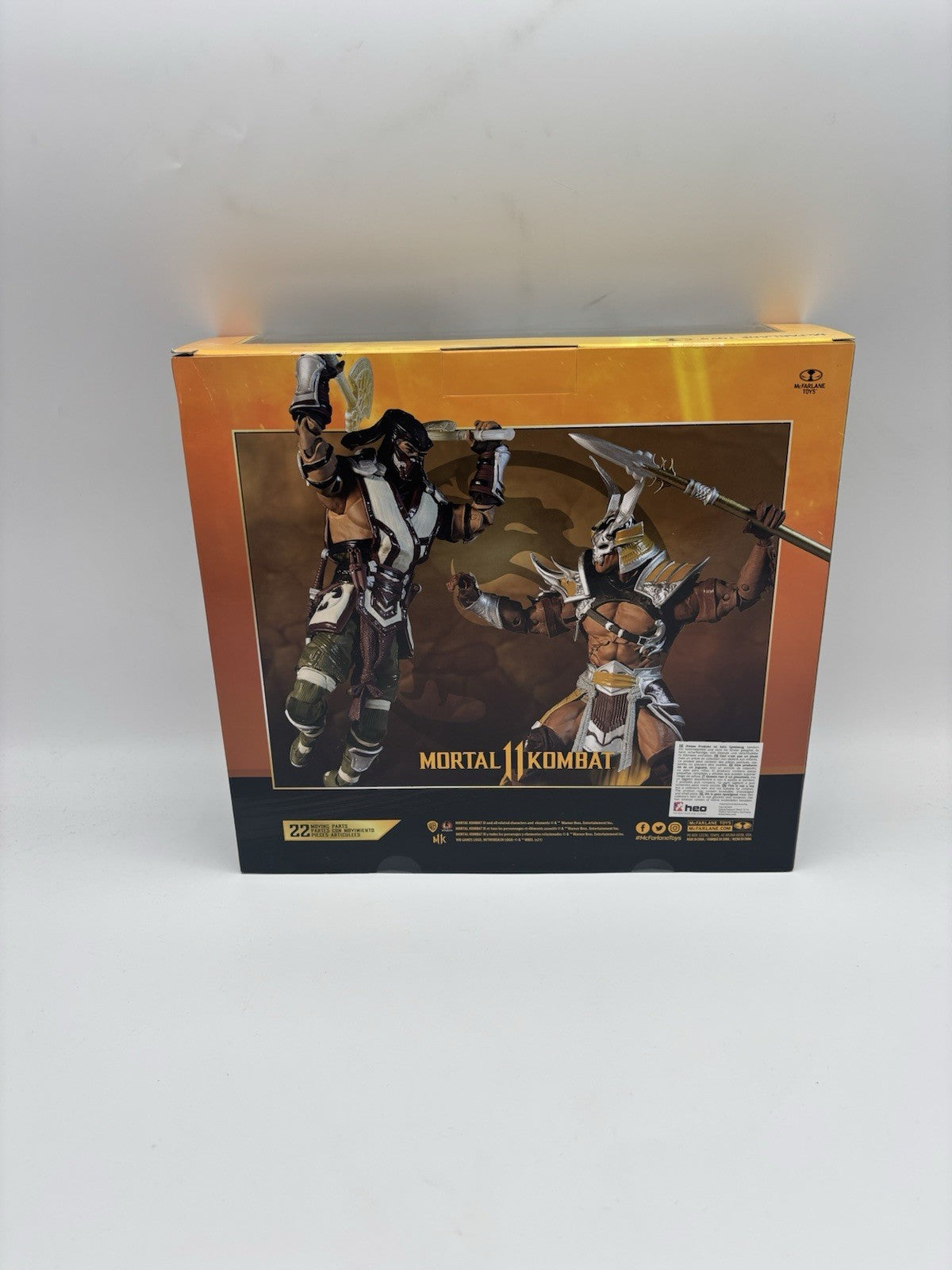 Mortal Kombat 11 Sub Zero & Shao Khan Doppelpack Figur von Mc Farlane Neu & Ovp