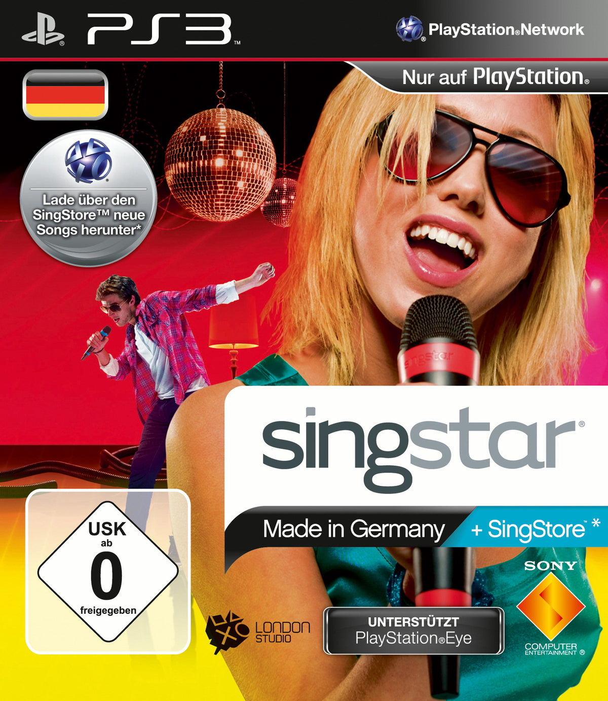 Singstar: Made in Germany - Sony PlayStation 3 - PS3 - OVP + Anleitung