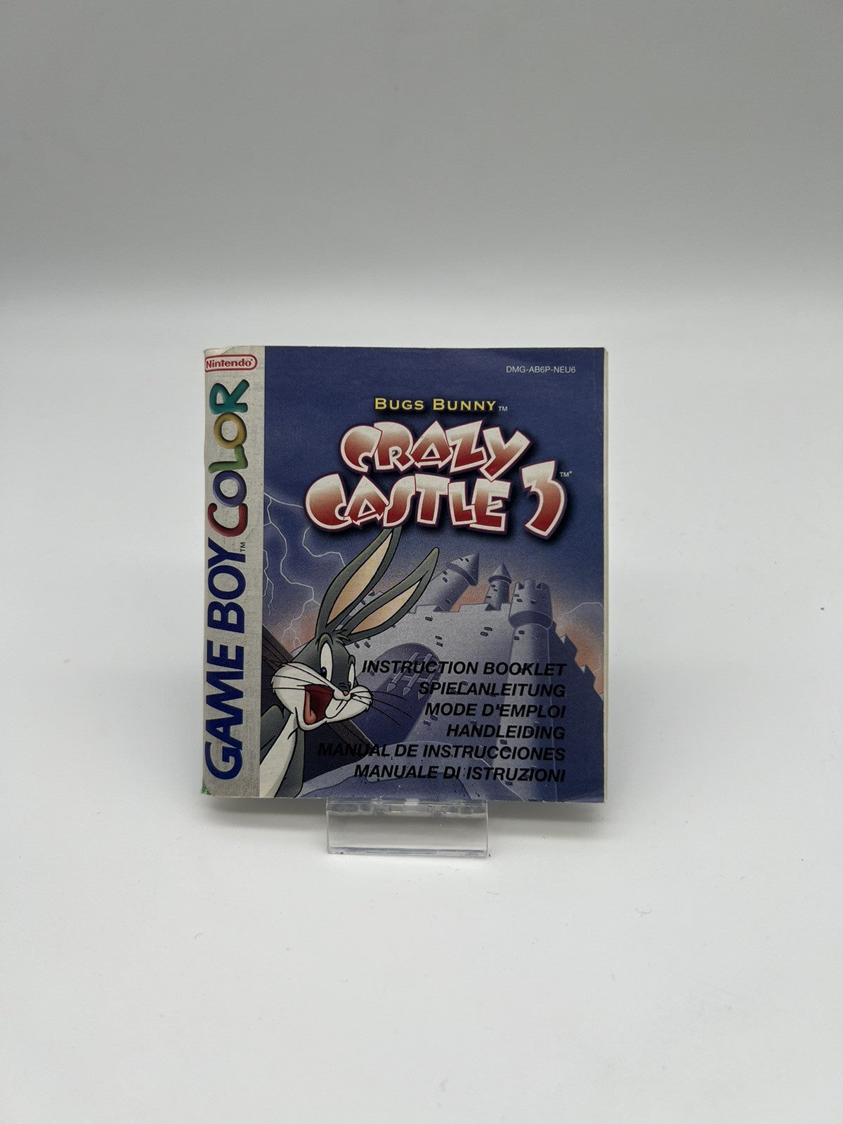 Bugs Bunny Crazy Castle 3 - Nintendo Gameboy Color Nur Spielanleitung Anleitung