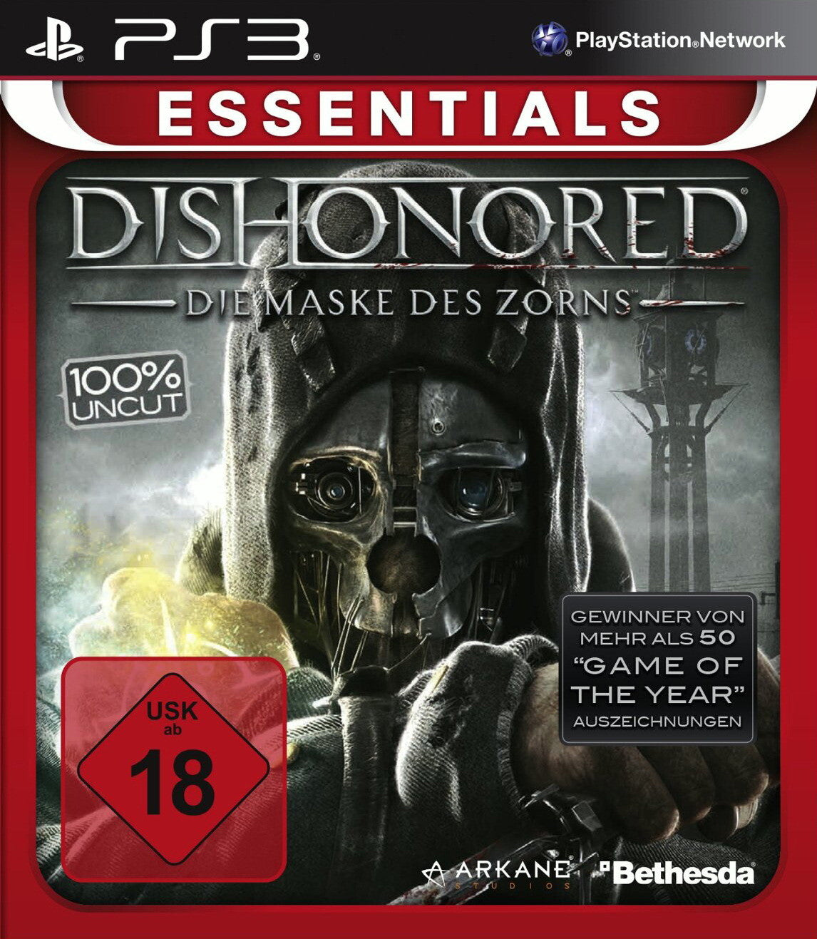 Dishonored - Die Maske des Zorns - Sony PlayStation 3 - PS3 - OVP