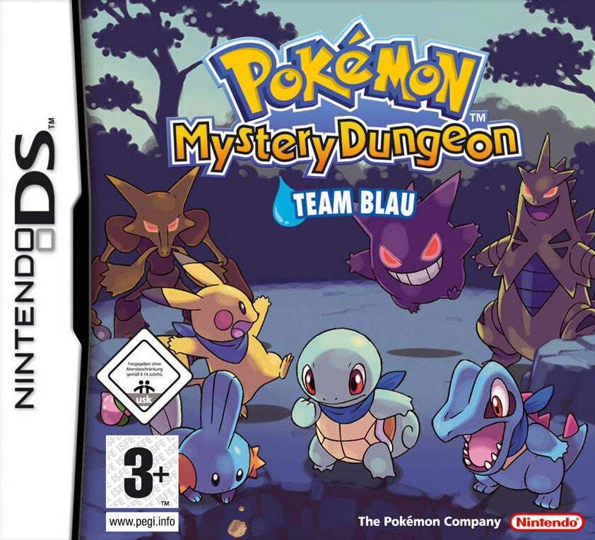 Pokémon Mystery Dungeon: Team Blau - Nintendo DS - Leerhülle - Ohne Spiel