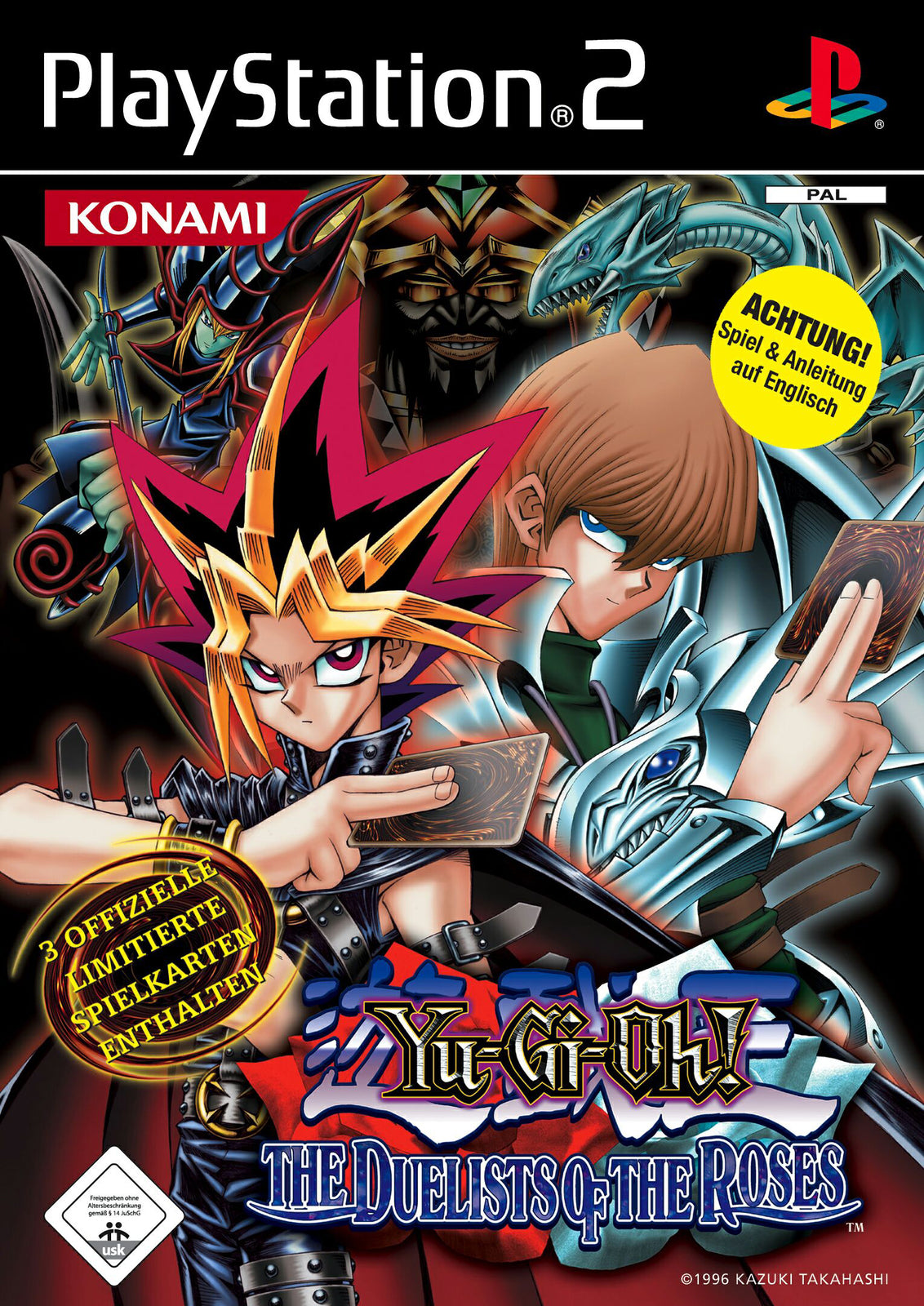 Yu-Gi-Oh!: Duelists of The Roses - Sony PlayStation 2 - PS2 - Nur CD