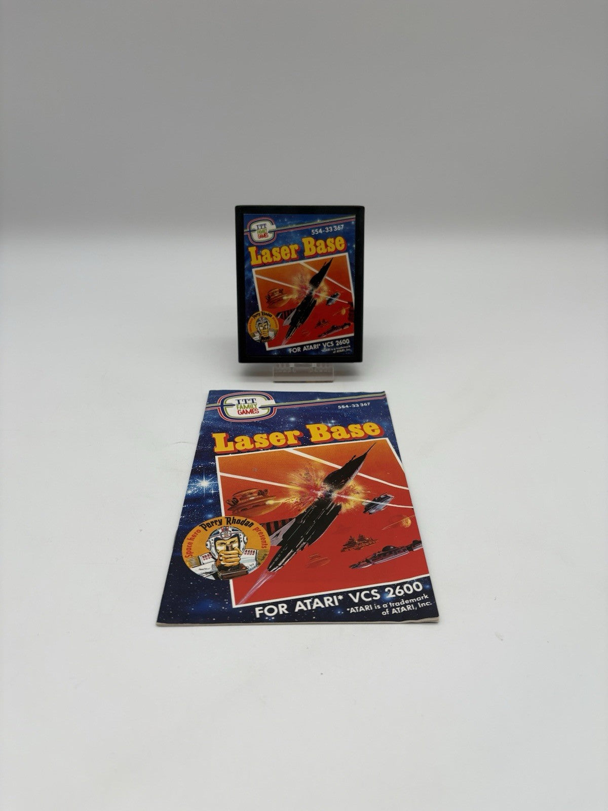 Laser Base - Atari 2600 - Modul + Anleitung
