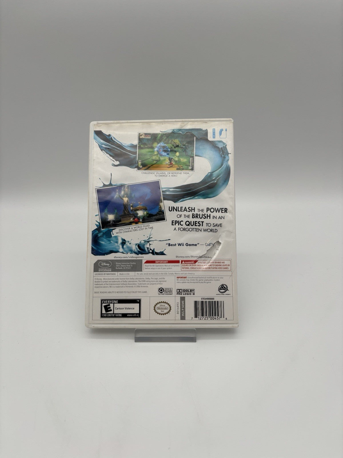Disney Micky Epic - Nintendo Wii - NTSC-U/C - USA - Mickey