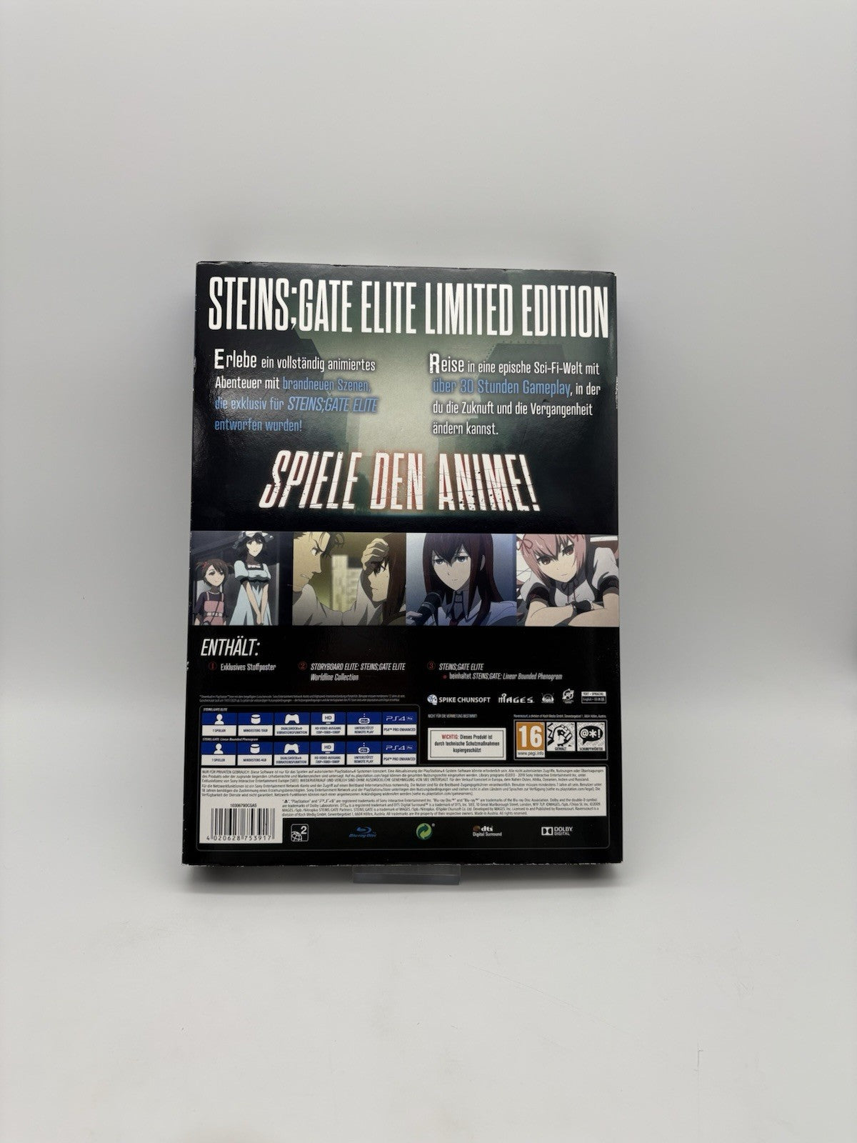 Steins Gate Elite - Limited Edition - Sony PlayStation 4 - PS4 - OVP