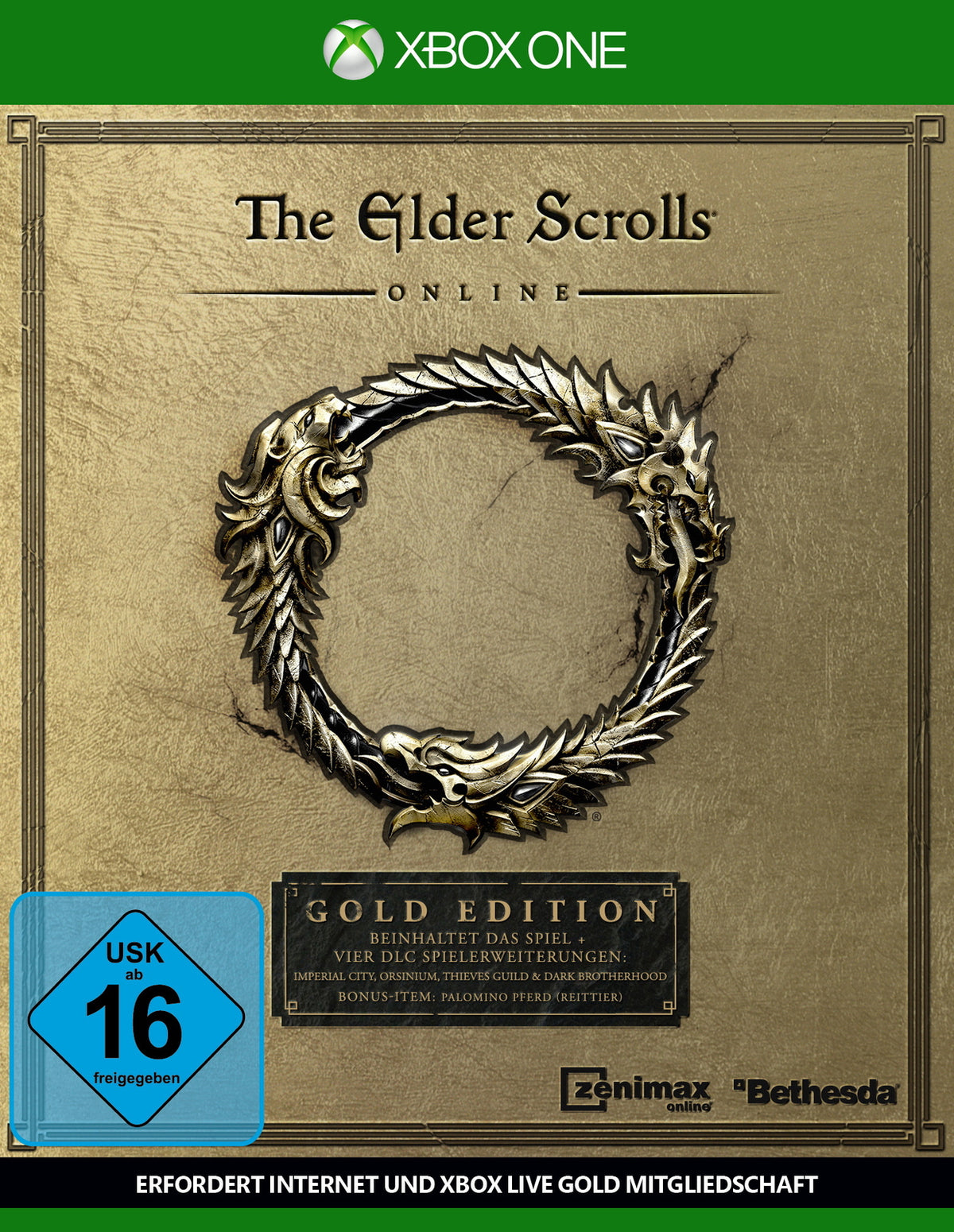 The Elder Scrolls Online - Gold Edition - Microsoft Xbox One - Neu & Sealed