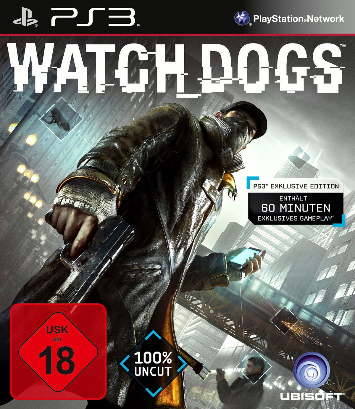 Watch Dogs - Bonus Edition (Sony PlayStation 3, 2014) - Ps3 - NEU & Sealed