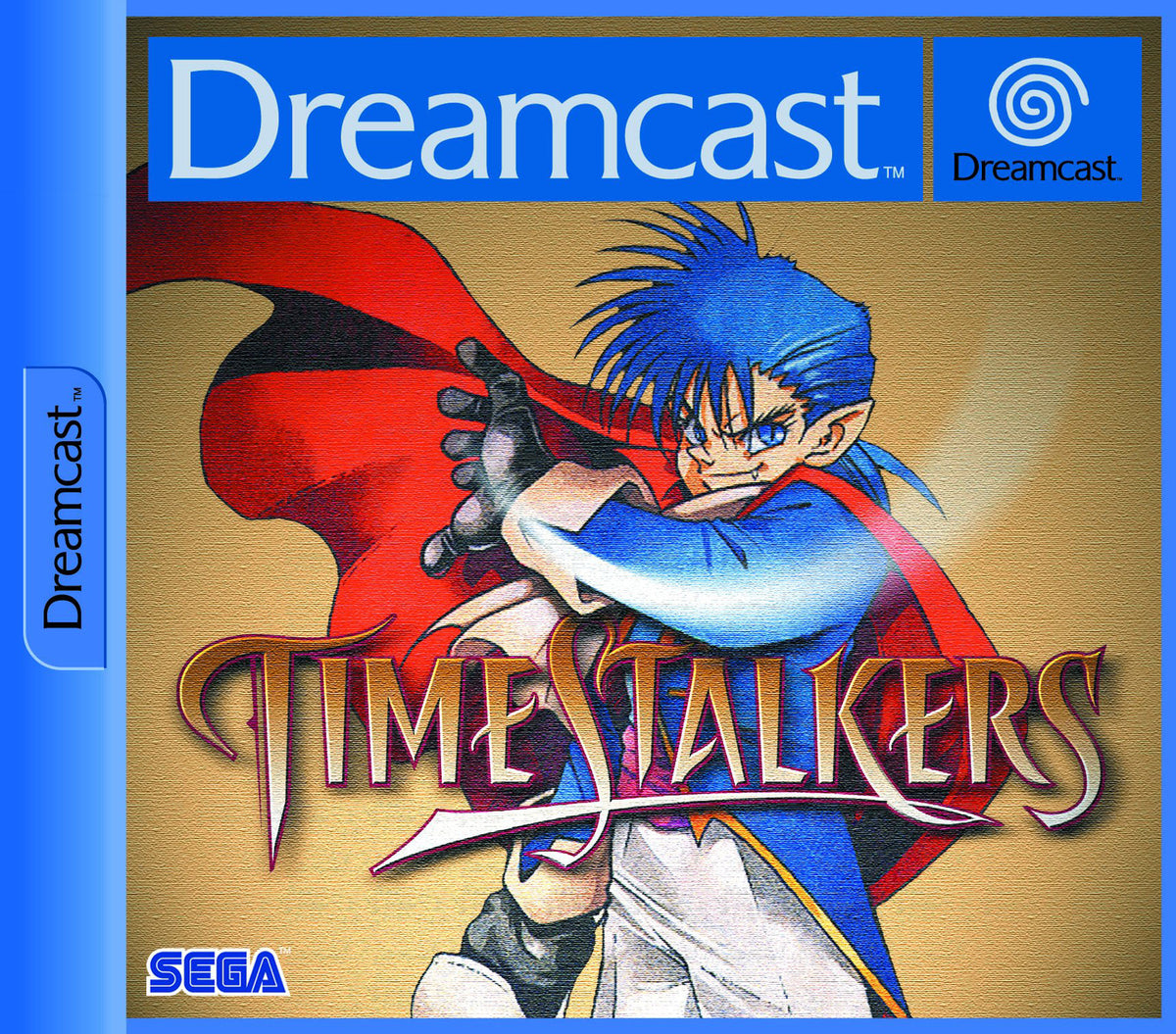 Time Stalkers (Sega Dreamcast, 2000) OVP + Anleitung