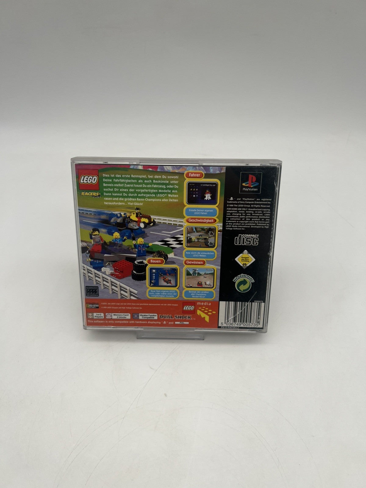 LEGO Racers - Sony PlayStation 1 - PS1 - OVP + Anleitung
