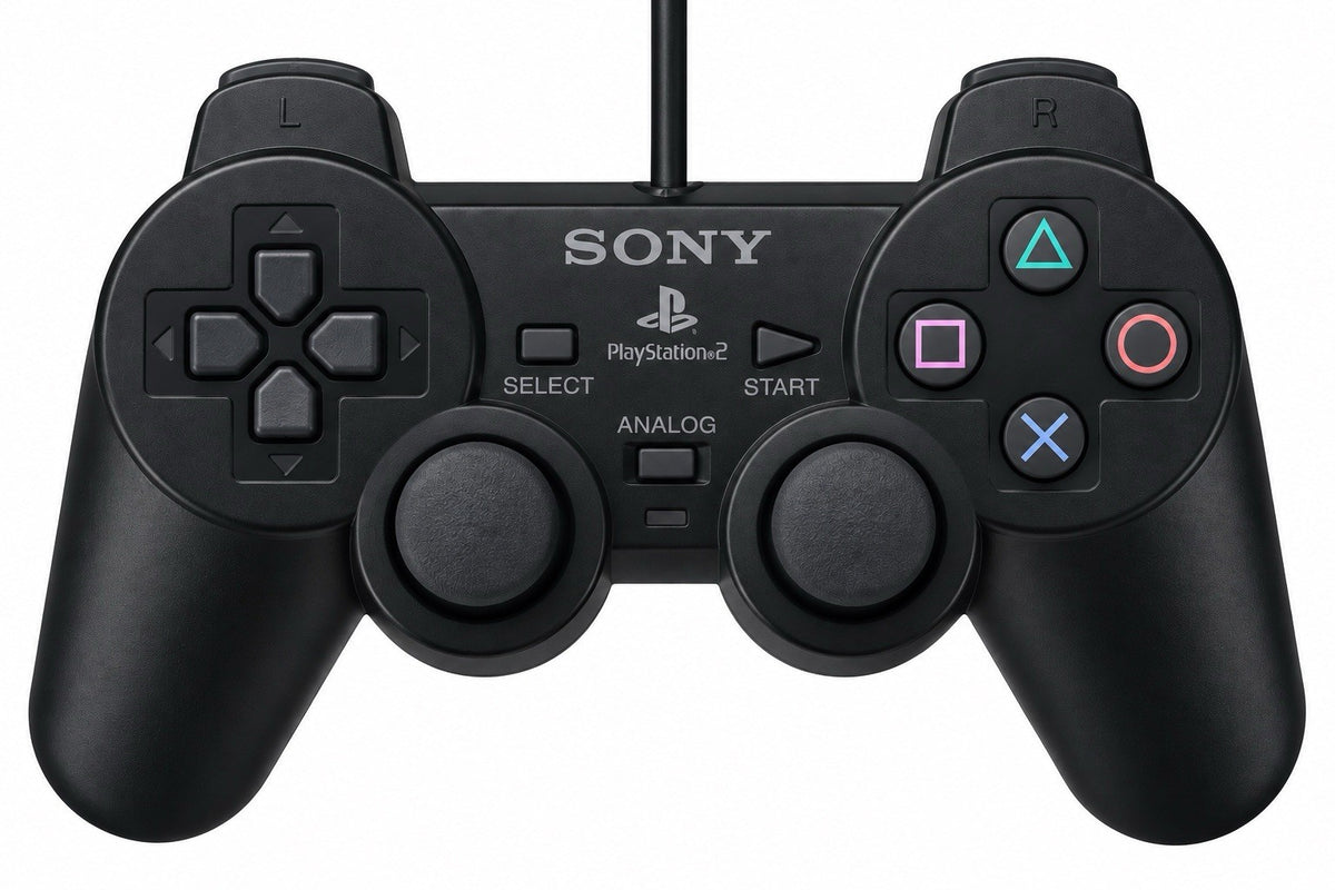 Sony PlayStation 2 - PS2 Controller - Original - Schwarz - Getestet