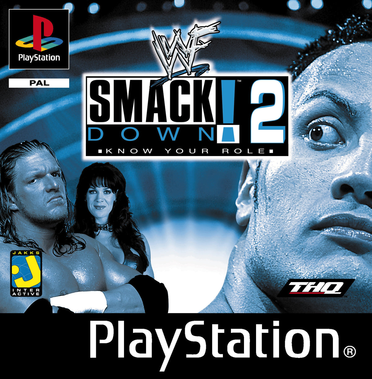 Wwf Smackdown 2 Know Your Role - Sony PlayStation 1 - PS1 - OVP + Anleitung