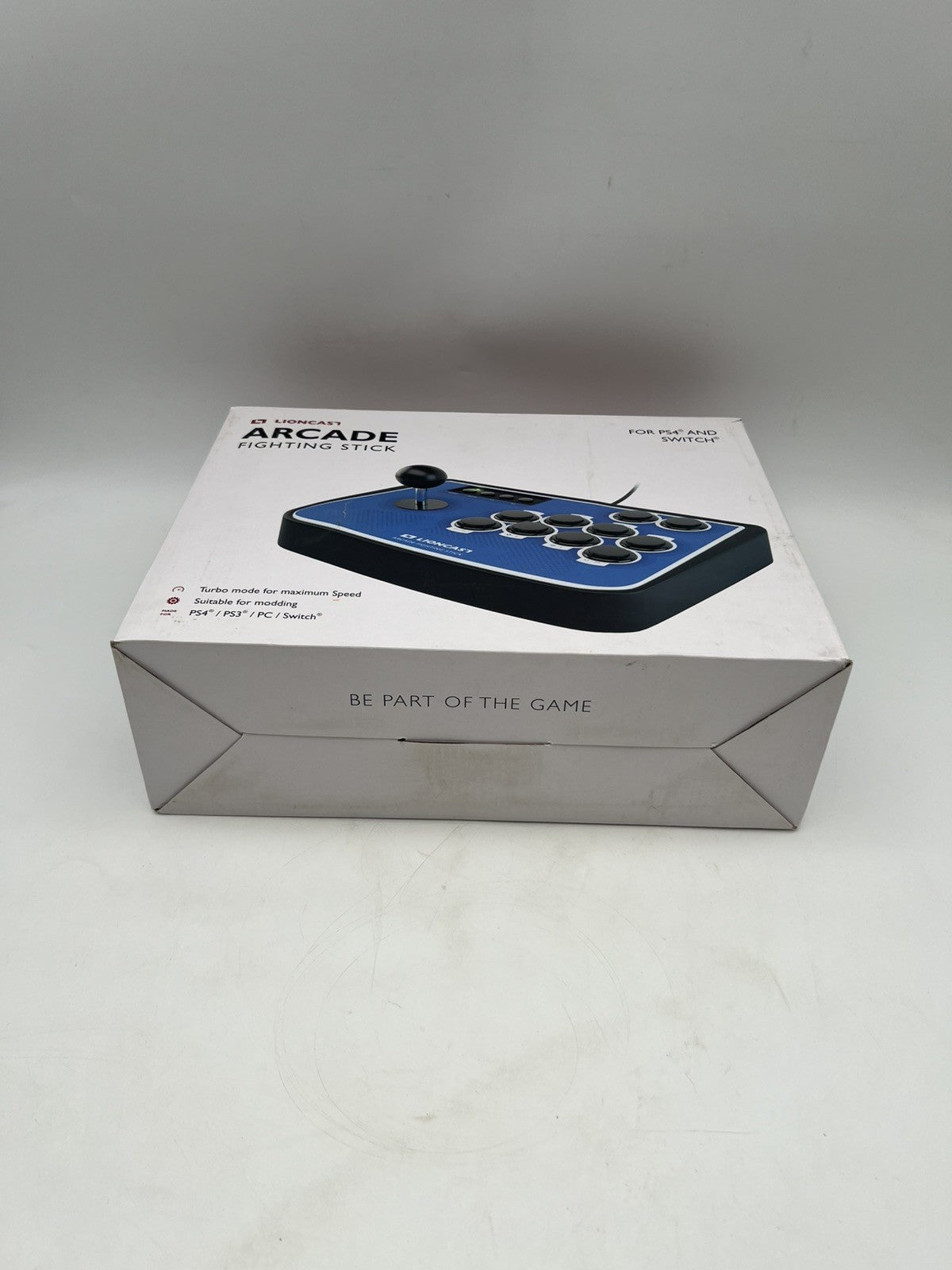 Arcade Fighting Stick - Für Nintendo Switch - PS4 - PS3 - PC - Lioncast - OVP