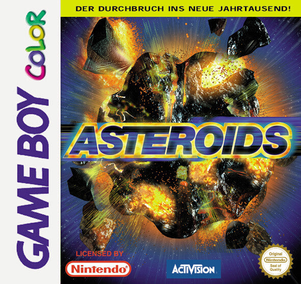 Asteroids The Original Arcade Classic Accolade Nintendo Gameboy Nur Anleitung