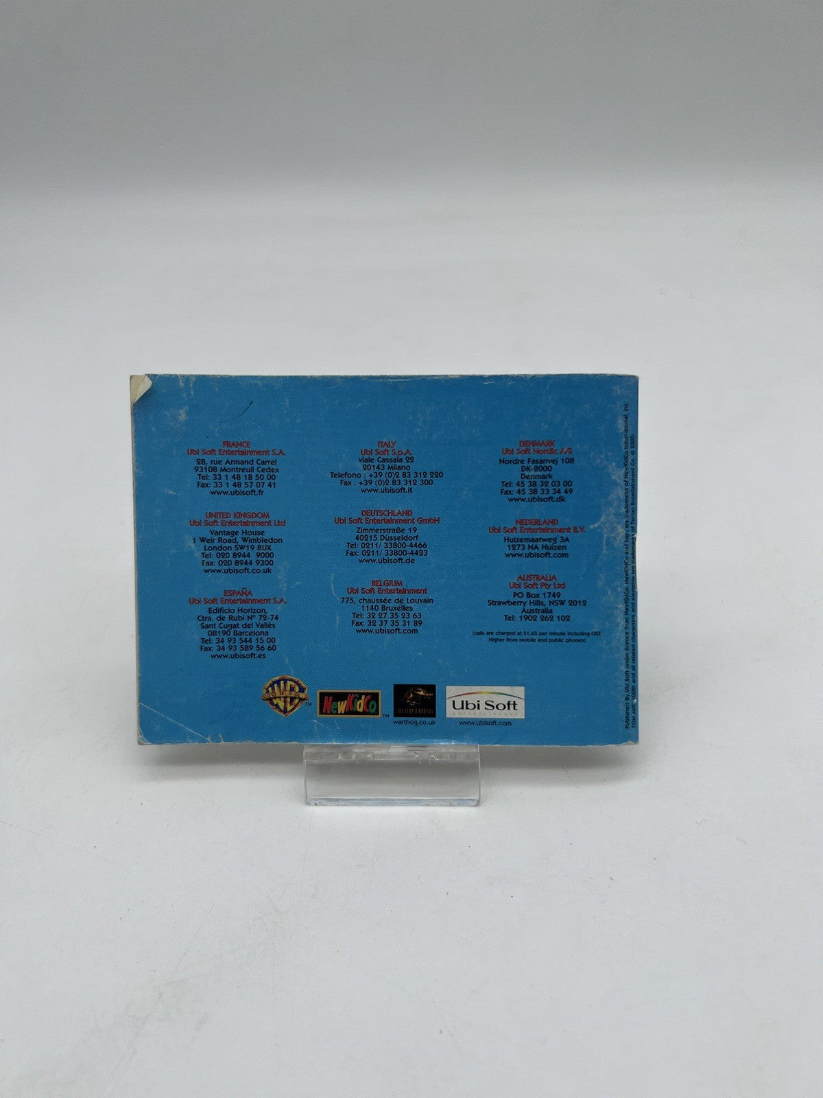Tom and Jerry in Mouse Attacks - Nintendo GameBoy Color - Nur Anleitung