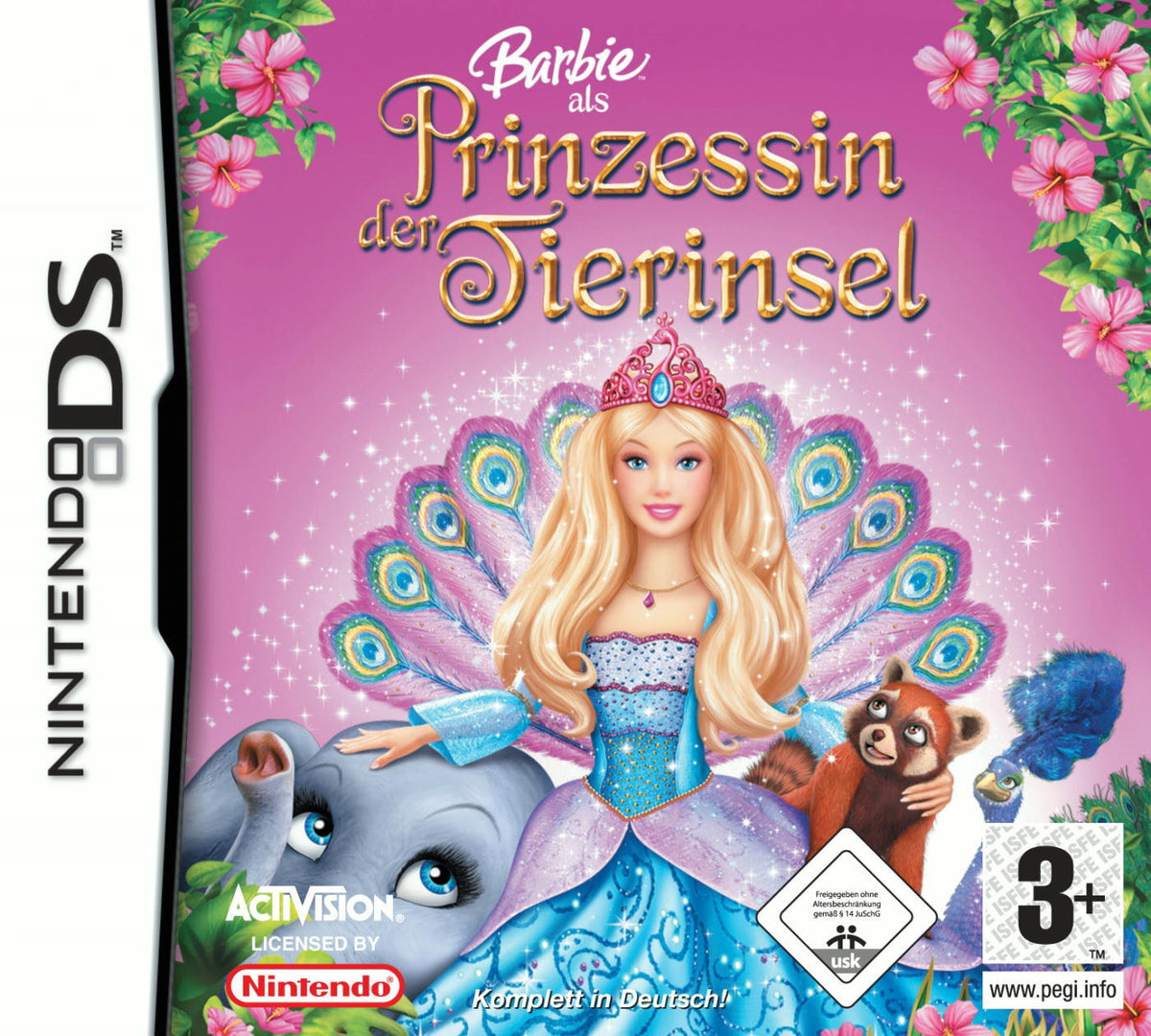 Barbie als Prinzessin der Tierinsel - Nintendo DS - OVP + Anleitung