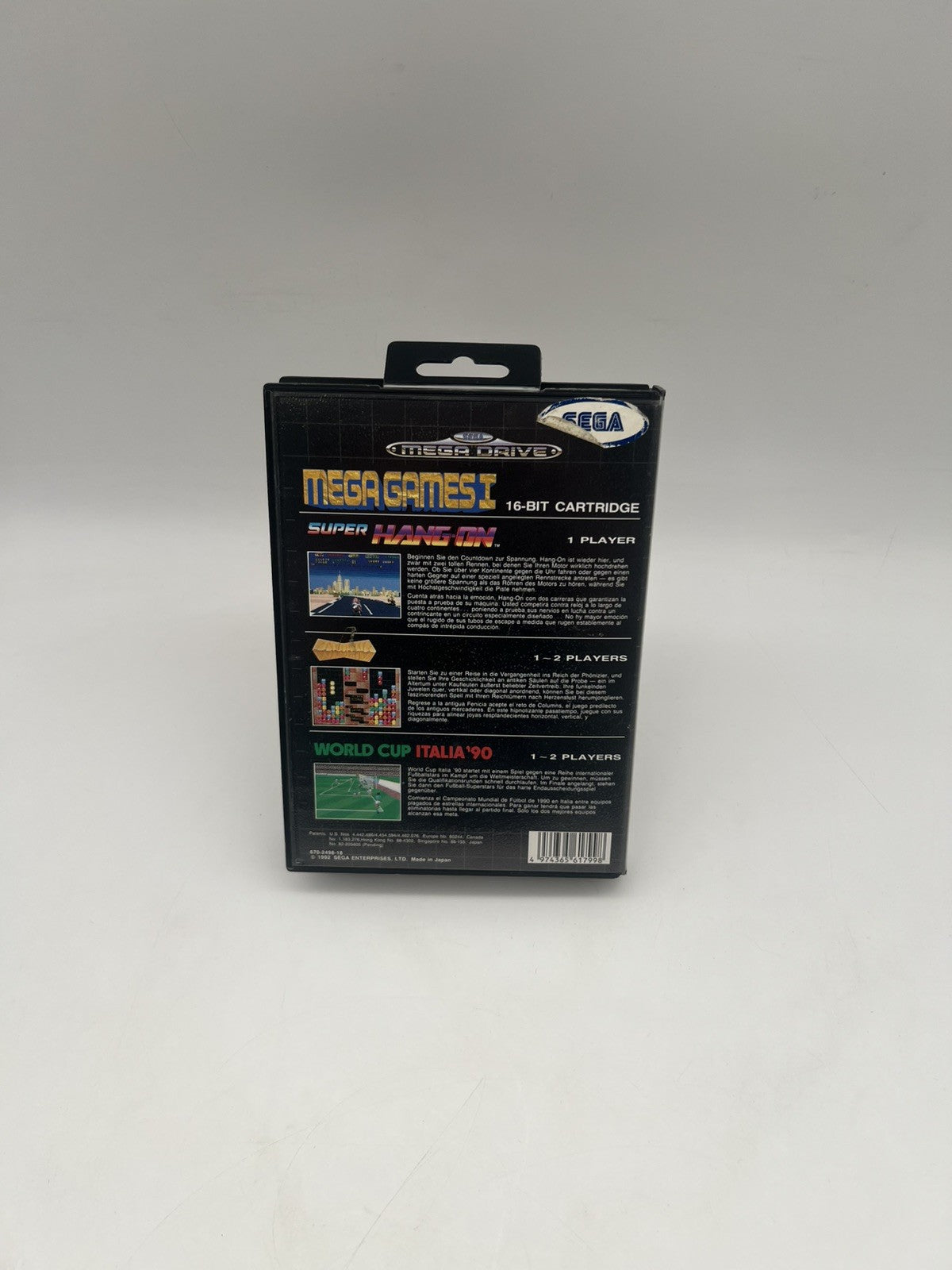 Mega Games I 1 - Sega Mega Drive - OVP + Anleitung