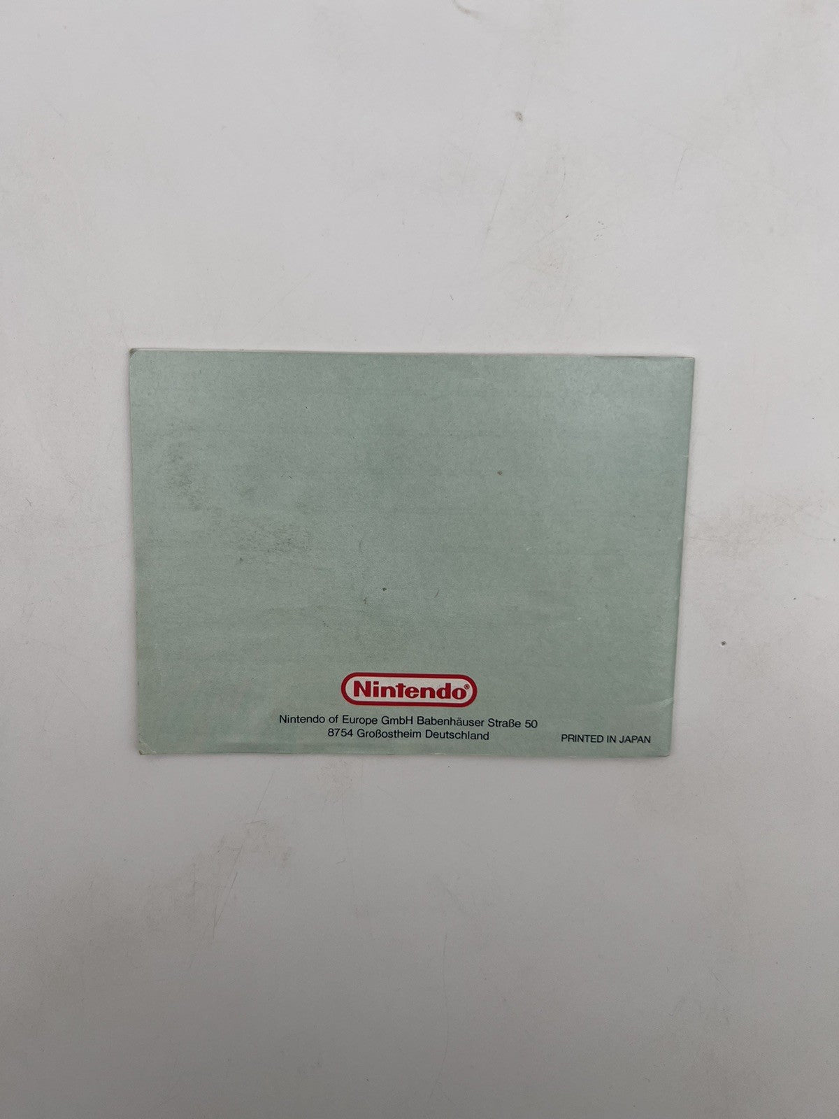 Othello - Nintendo Gameboy Classic - Nur Anleitung