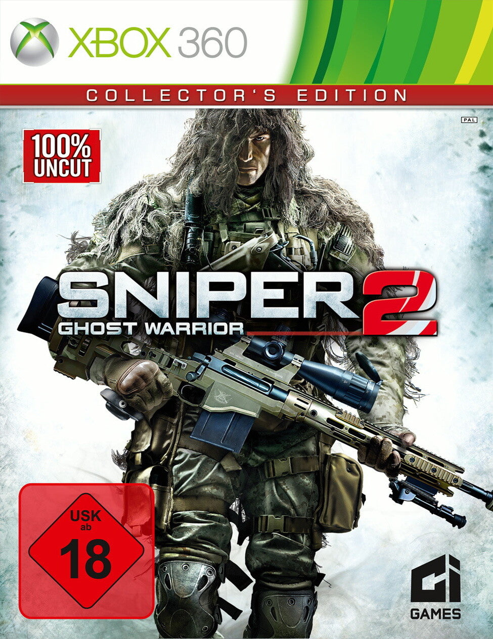 Sniper: Ghost Warrior 2 - Collector's Edition - Microsoft Xbox 360 - Steelbook