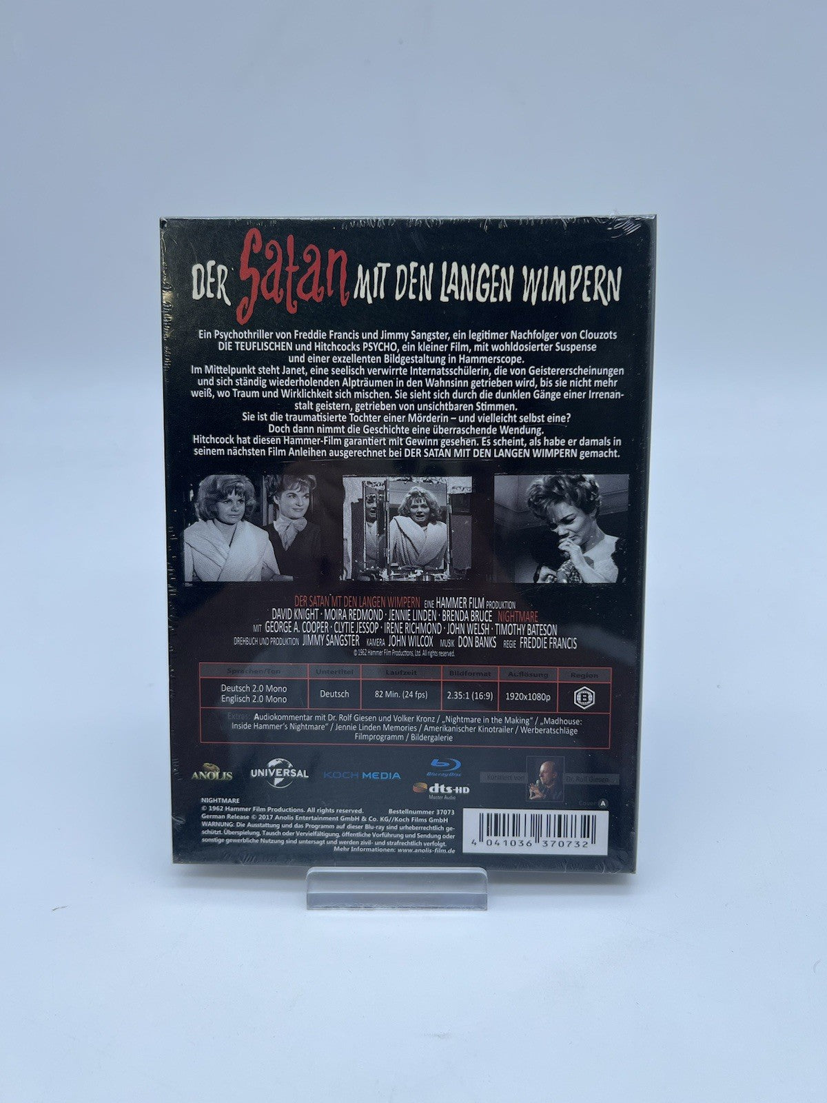 DER SATAN MIT DEN LANGEN WIMPERN - Blu-ray - Mediabook - Neu & Sealed - Cover A