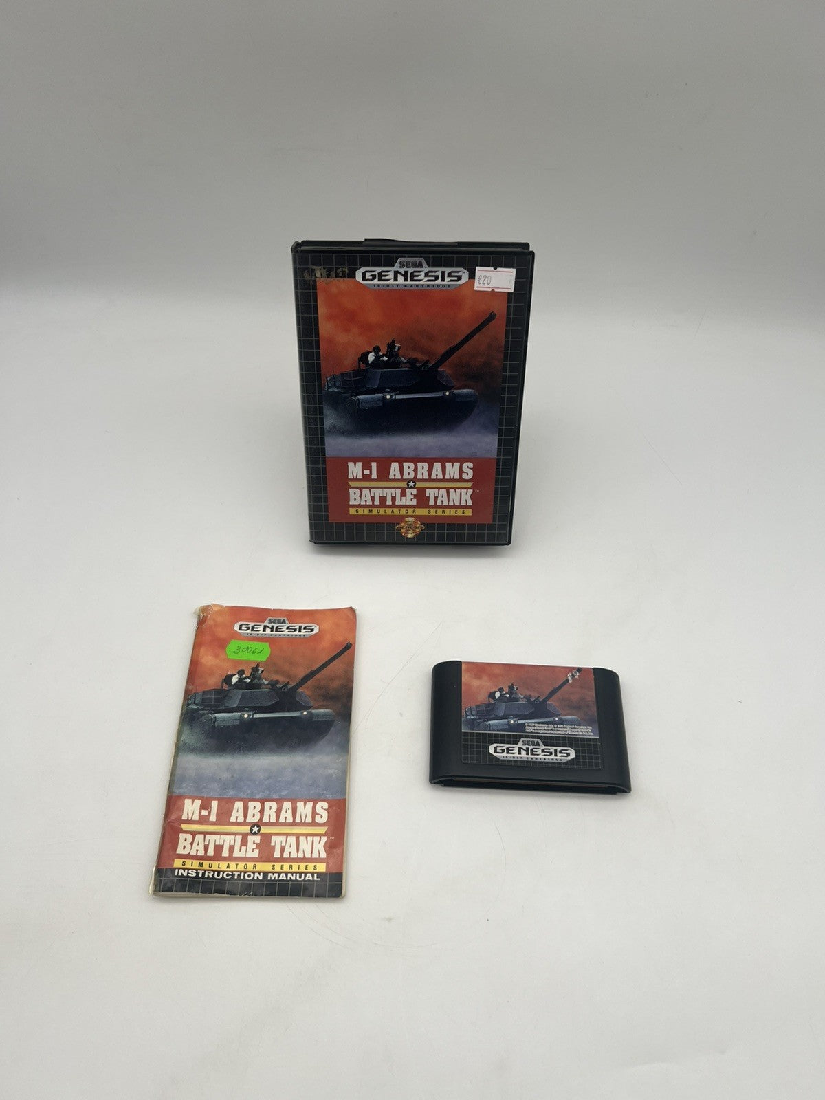 M-1 Abrams Battle Tank - Sega Genesis - OVP + Anleitung