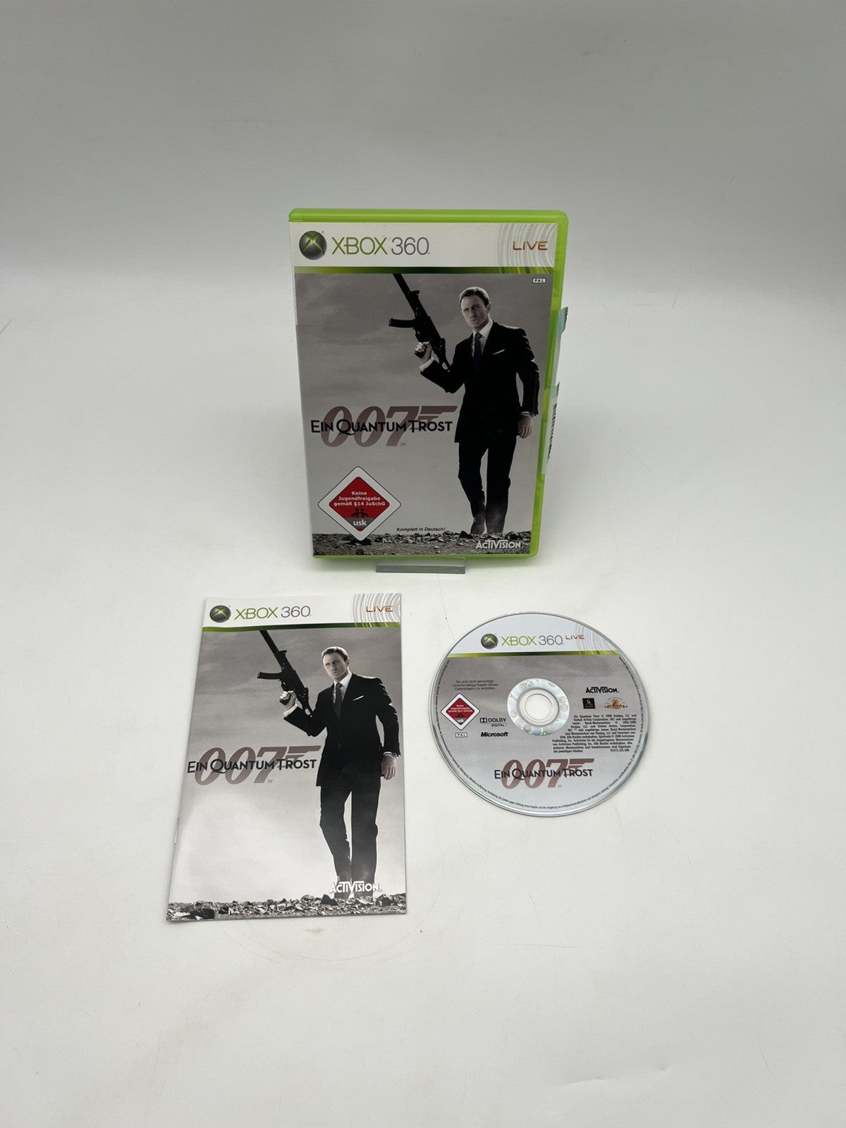 007 Ein Quantum Trost - Microsoft Xbox 360 - OVP + Anleitung